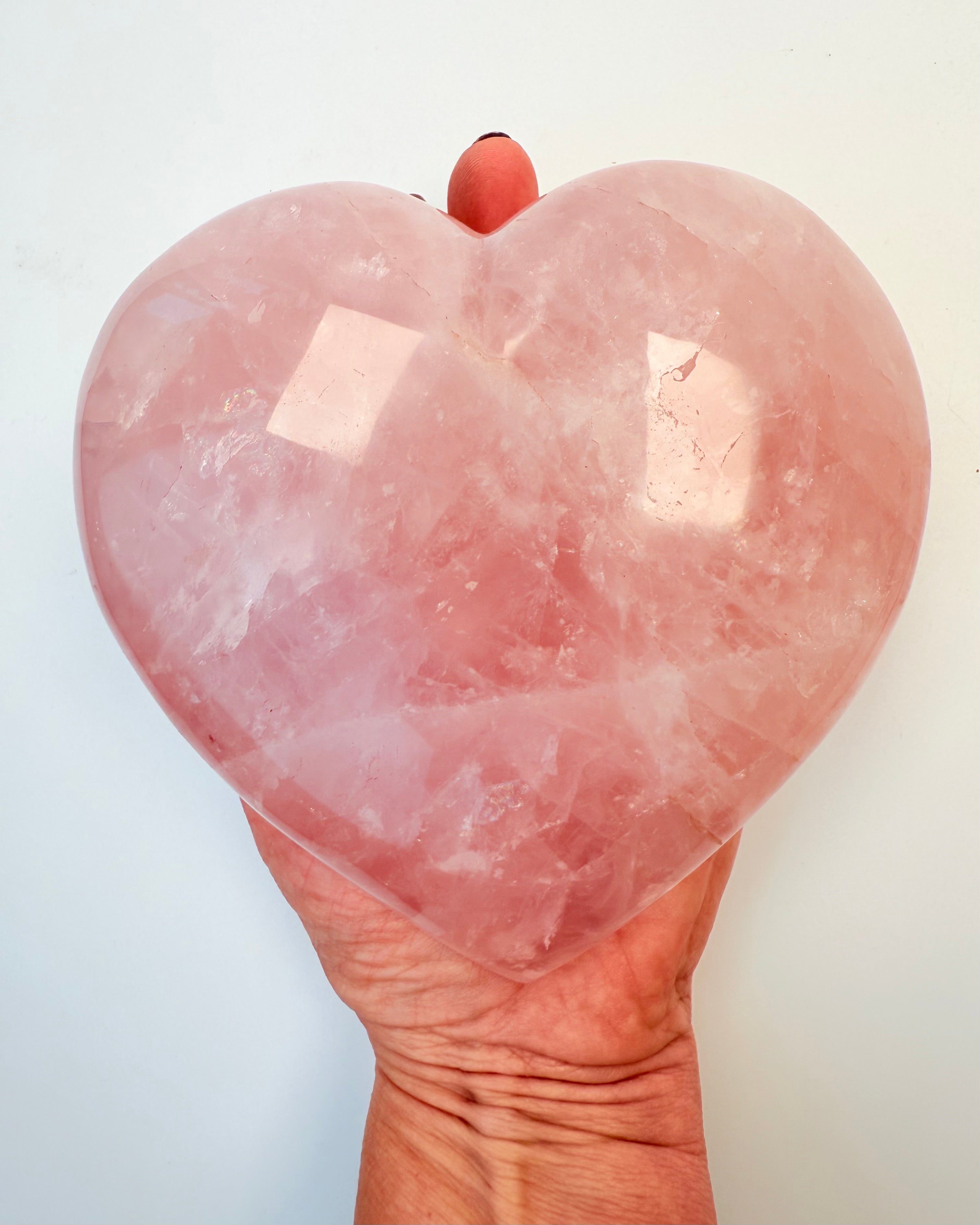 VIBRATIONENS HJERTESLAG - KRYSTALHJERTE - UNIKA