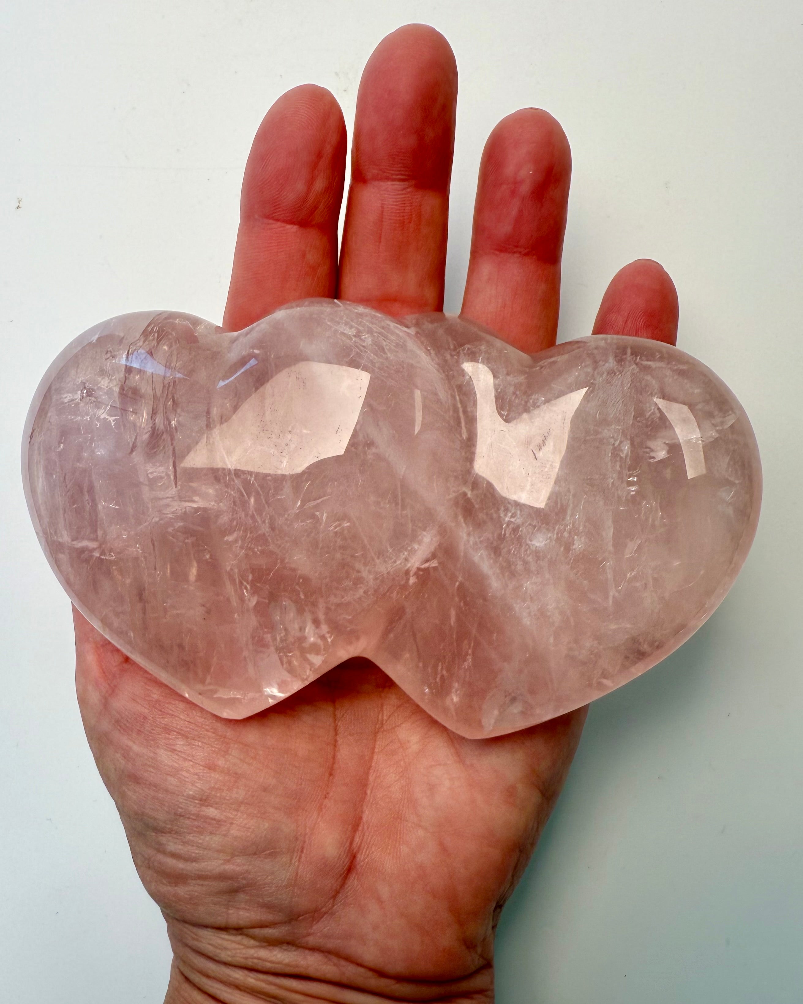 LOVE INTO YOUR LIFE - HJERTER - KRYSTAL