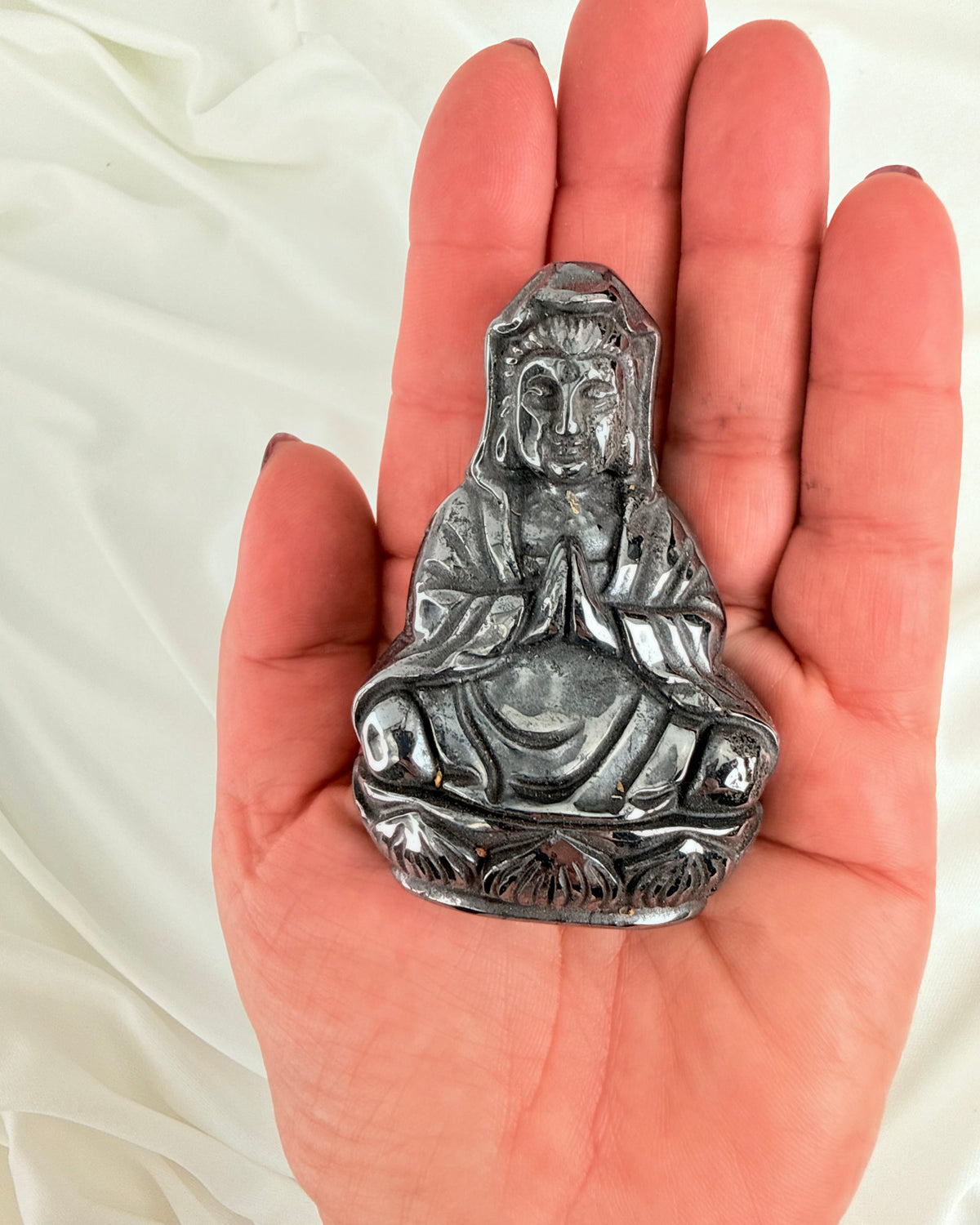 BESKYT DIT PERSONLIGE RUM OG SKAB JORDFORBINDELSE - BUDDHA - KRYSTAL