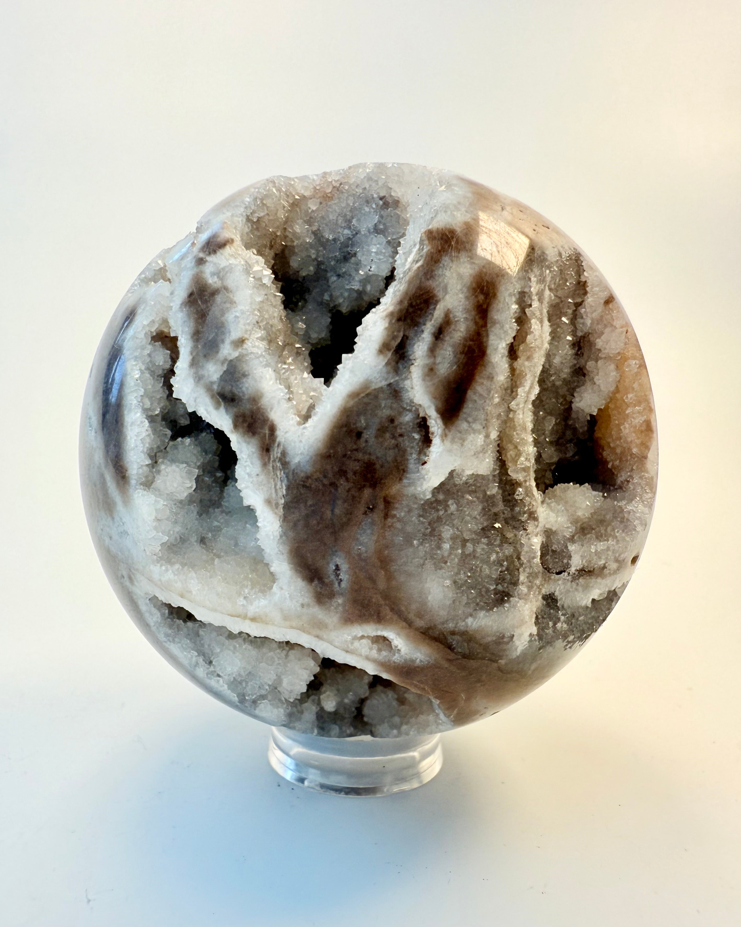 OVERGANG TIL ANDRE RIGER - KRYSTALKUGLE - UNIKA