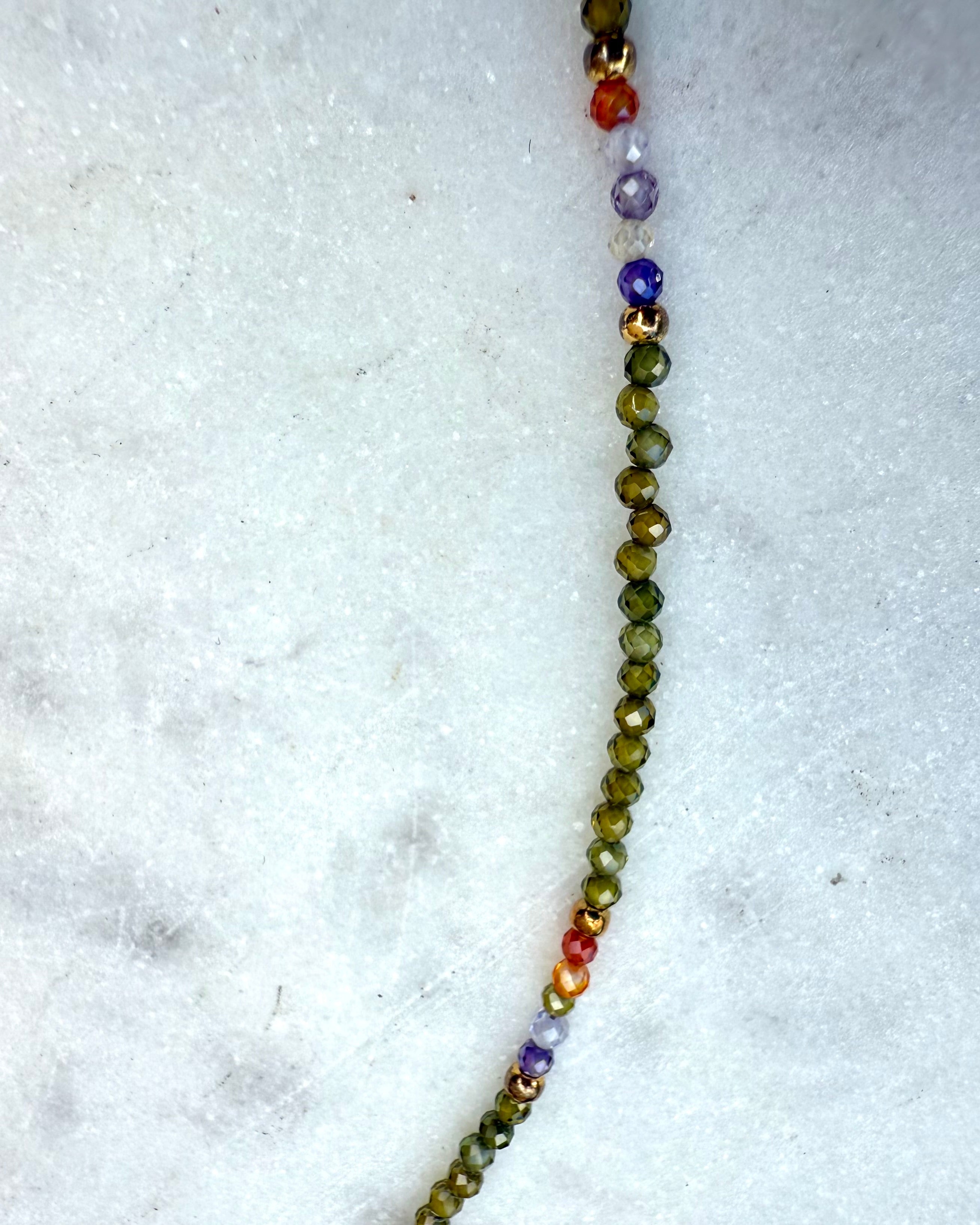 SLUT FRED MED DIN USIKKERHED - HALSKÆDE - UNIKA