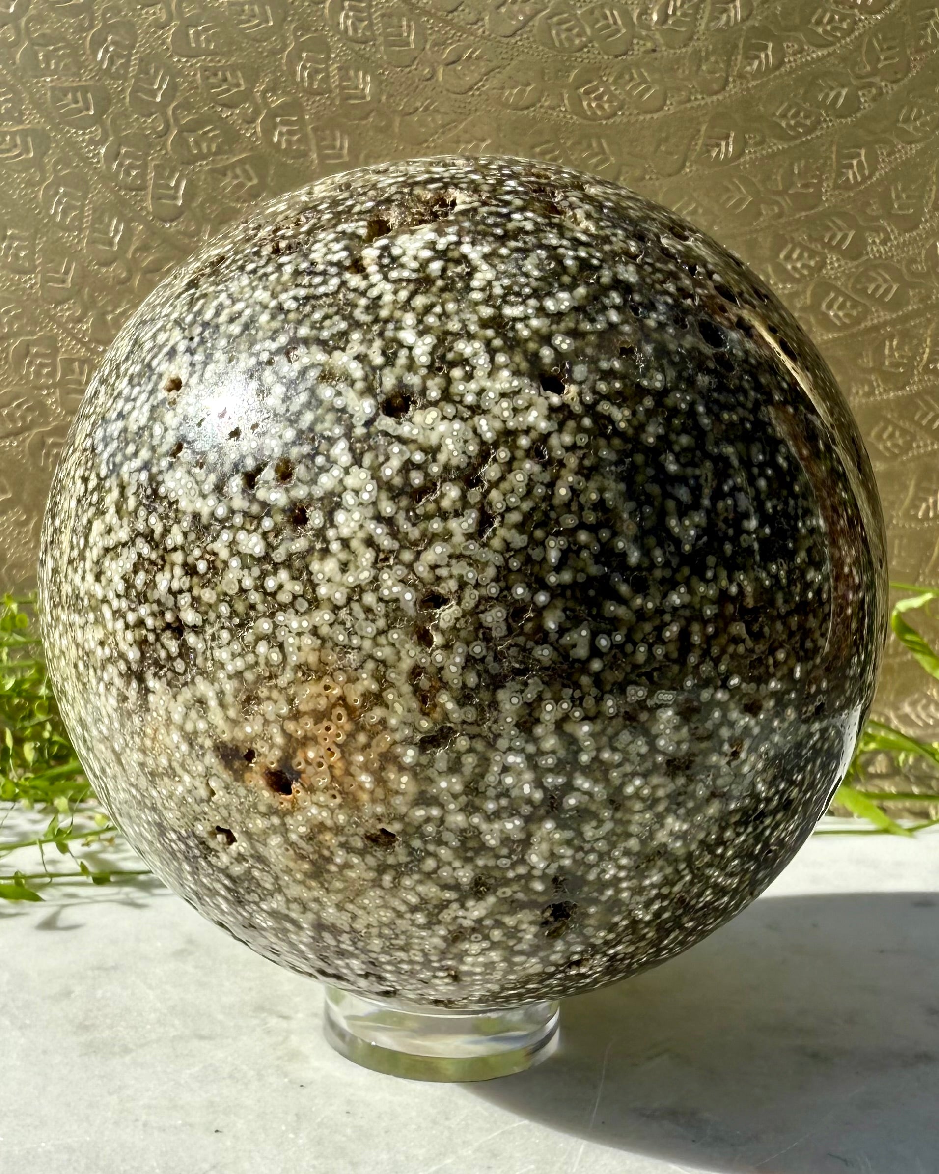 HYPNOTISK - KRYSTALKUGLE - UNIKA