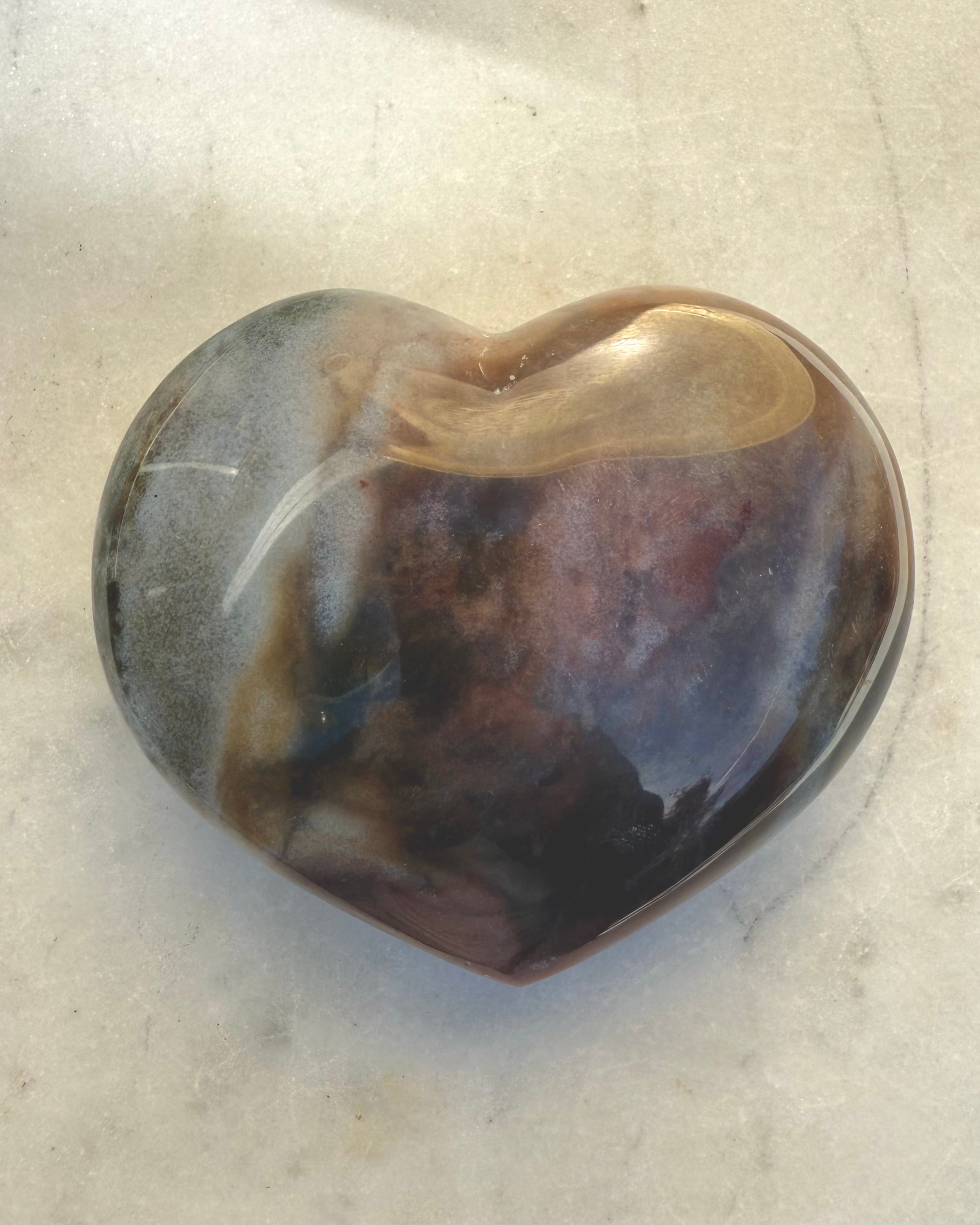 LET LOVE GROW - KRYSTALHJERTE - UNIKA