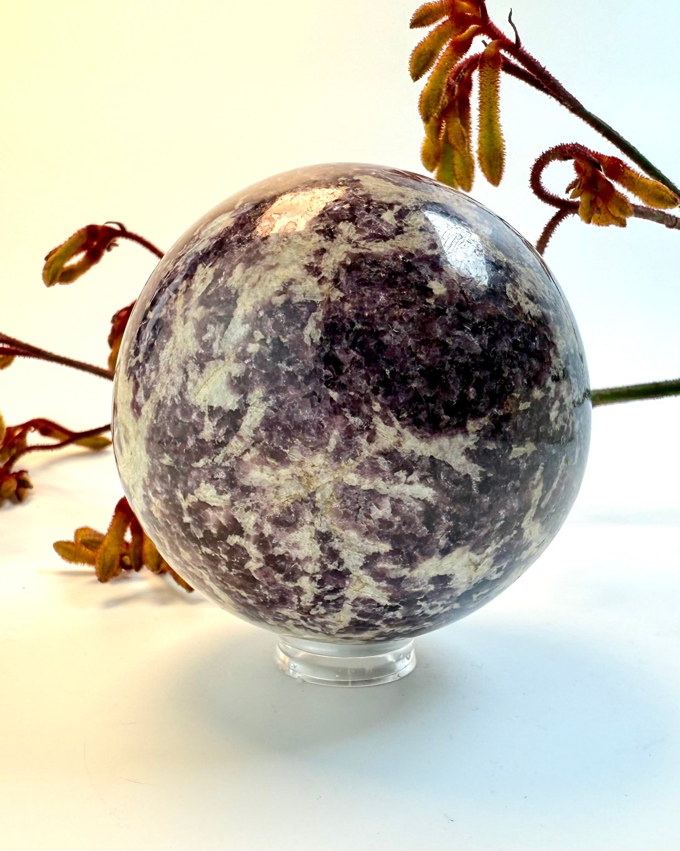 SLIP USIKKERHEDEN - KRYSTALKUGLE - UNIKA