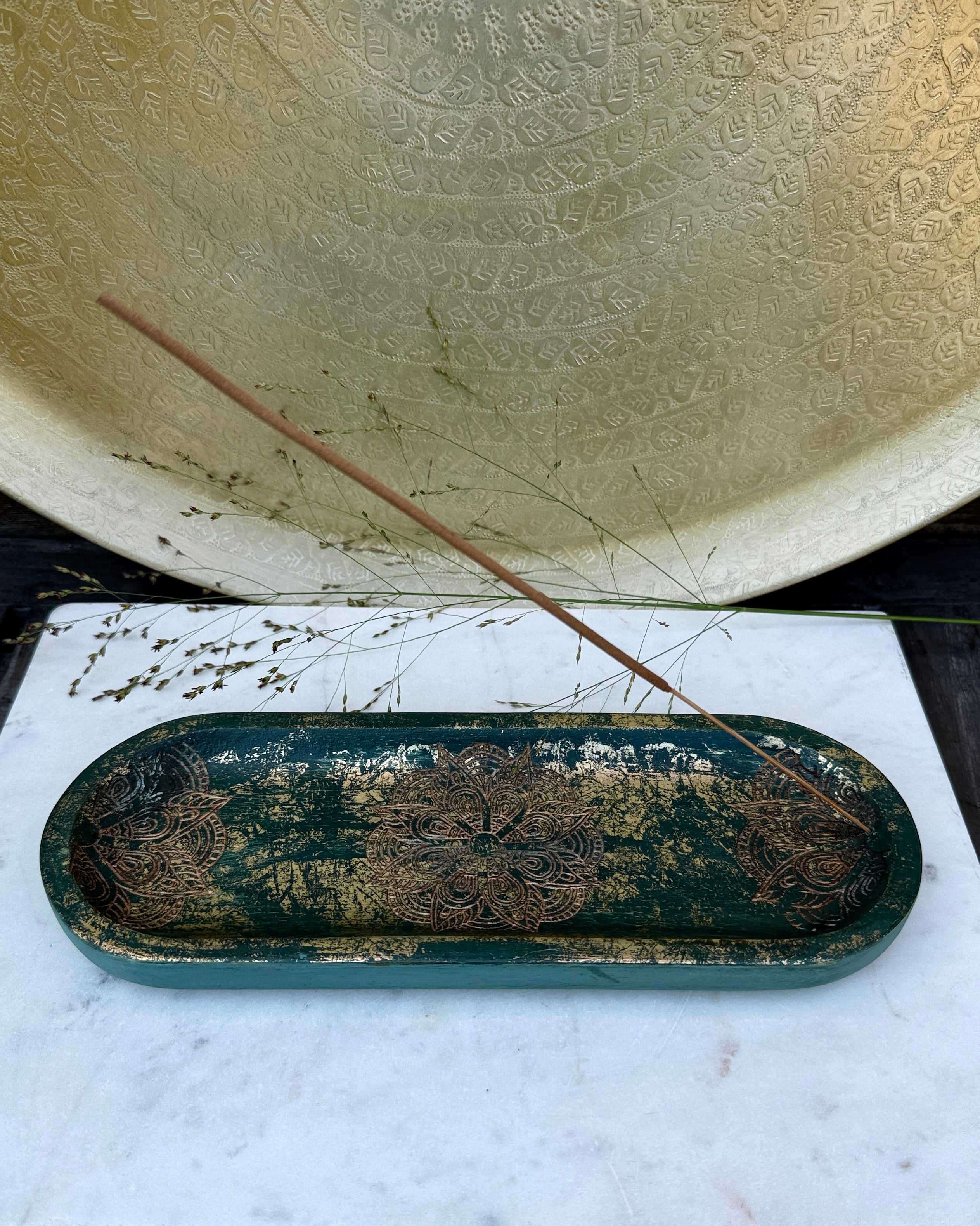 RO PÅ, TRÆK VEJRET - RØGELSESPINDE-HOLDER