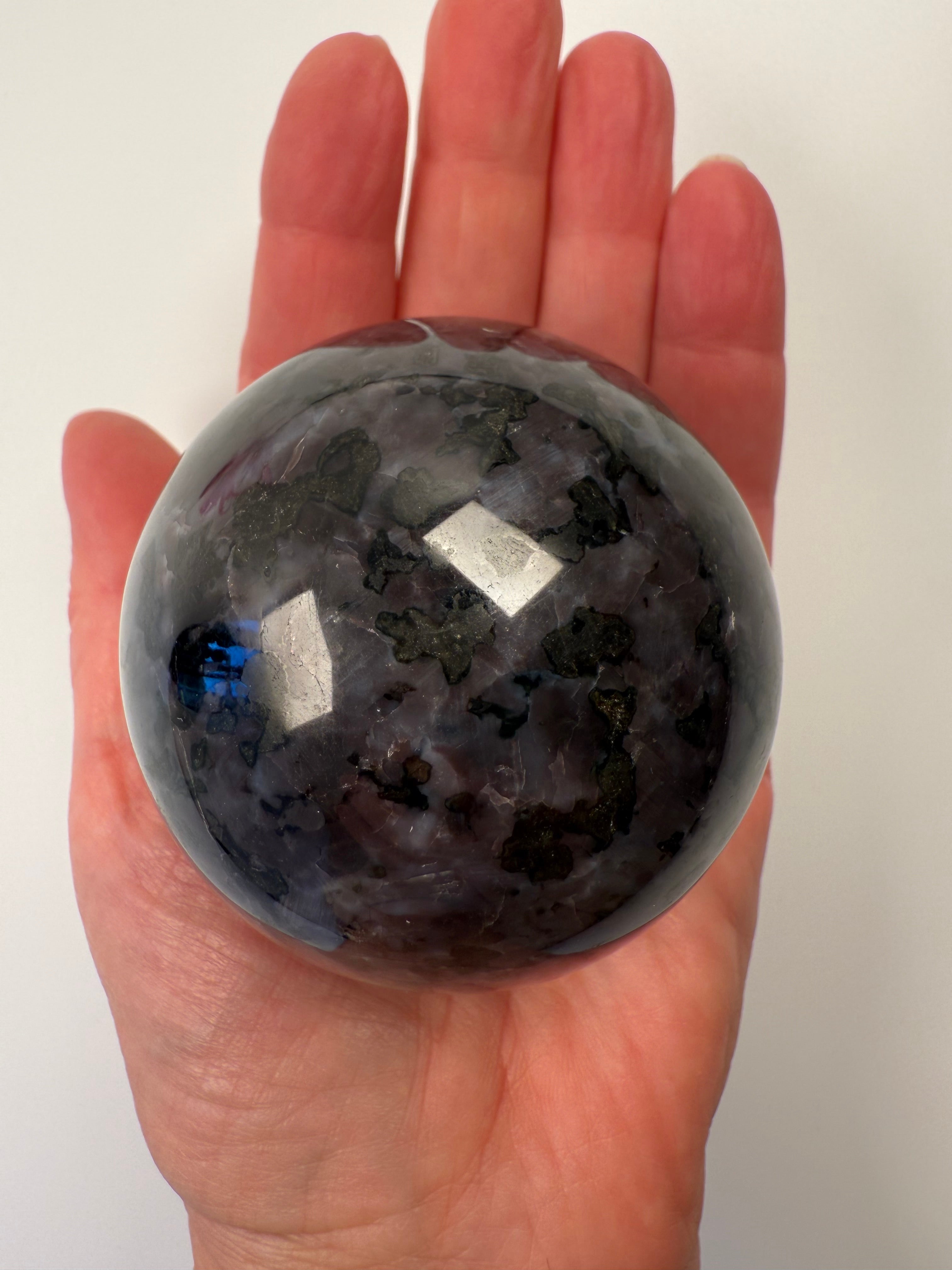 LEV FRA DIN SJÆL - KRYSTALKUGLE - UNIKA