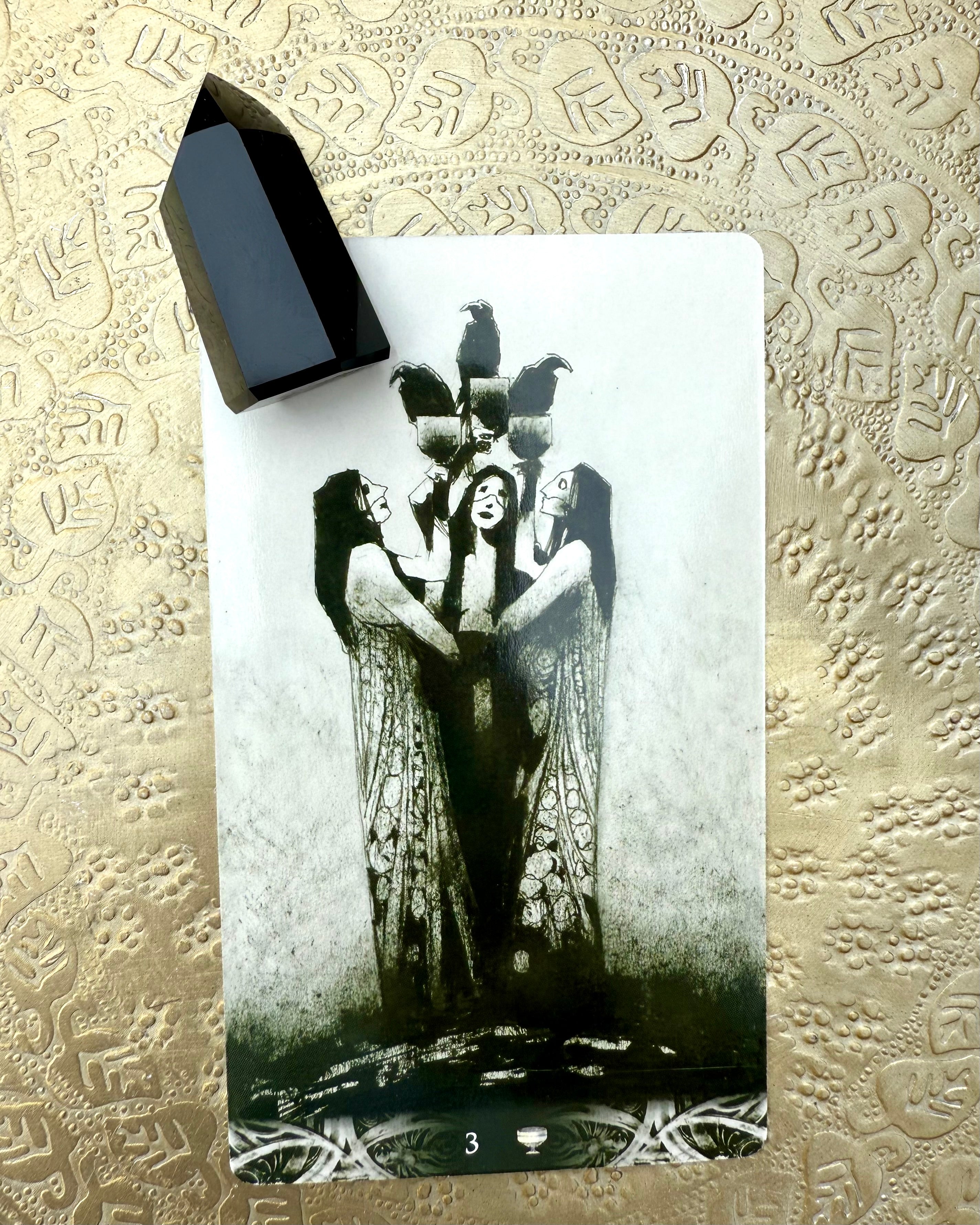 OPGØR MED INDRE DÆMONER - KORT OG KRYSTAL