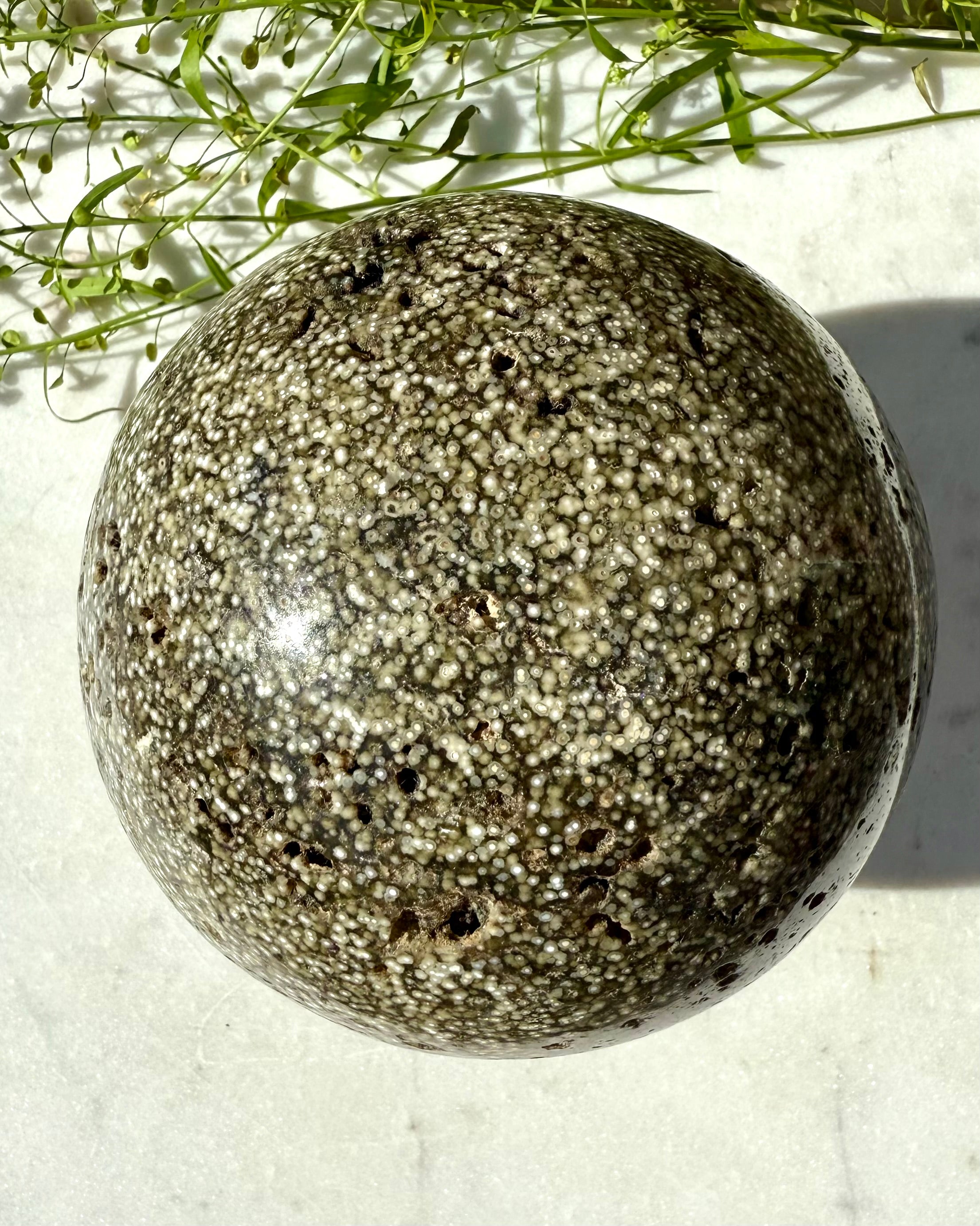 HYPNOTISK - KRYSTALKUGLE - UNIKA