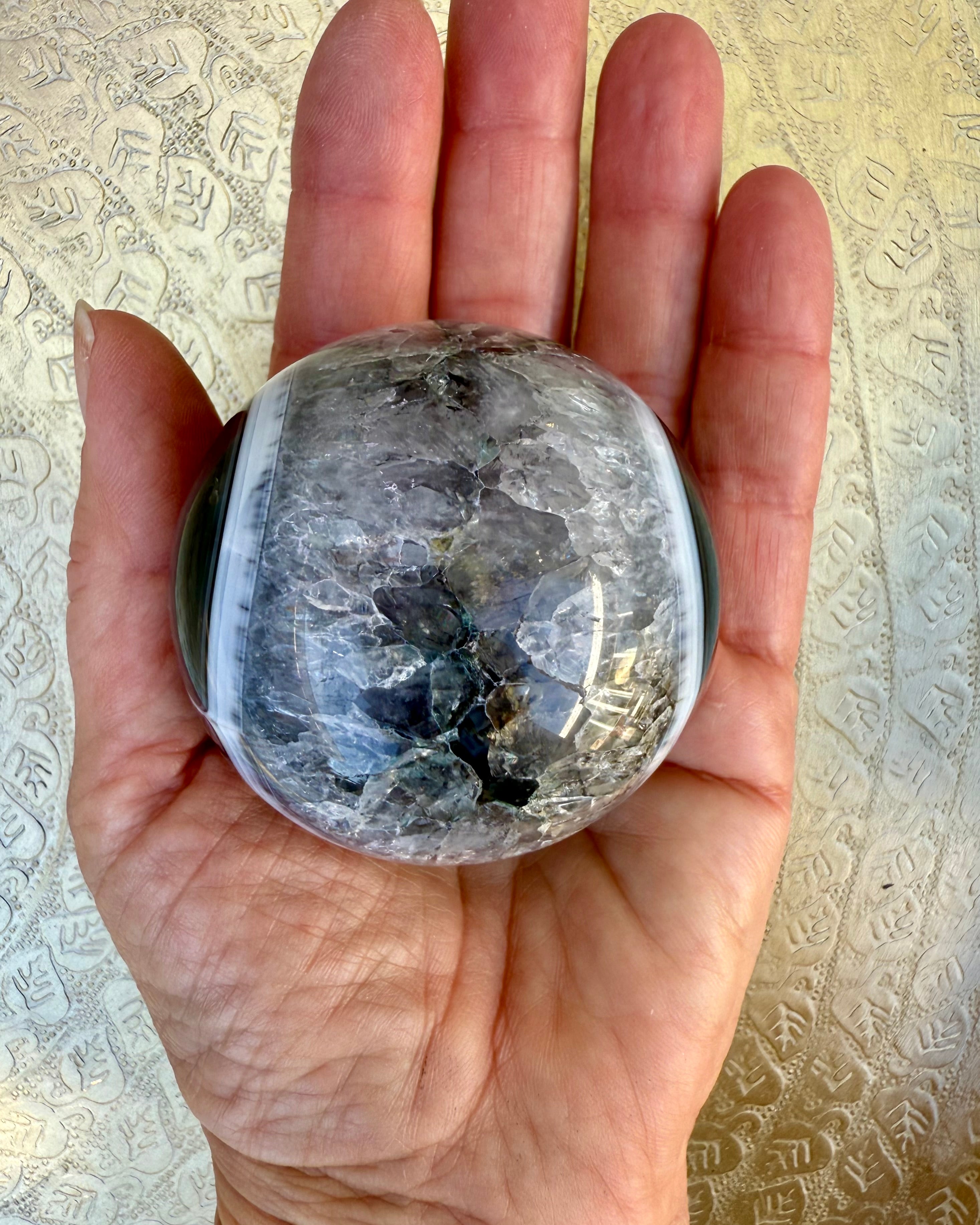 HIDDEN POWER - KRYSTALKUGLE - UNIKA