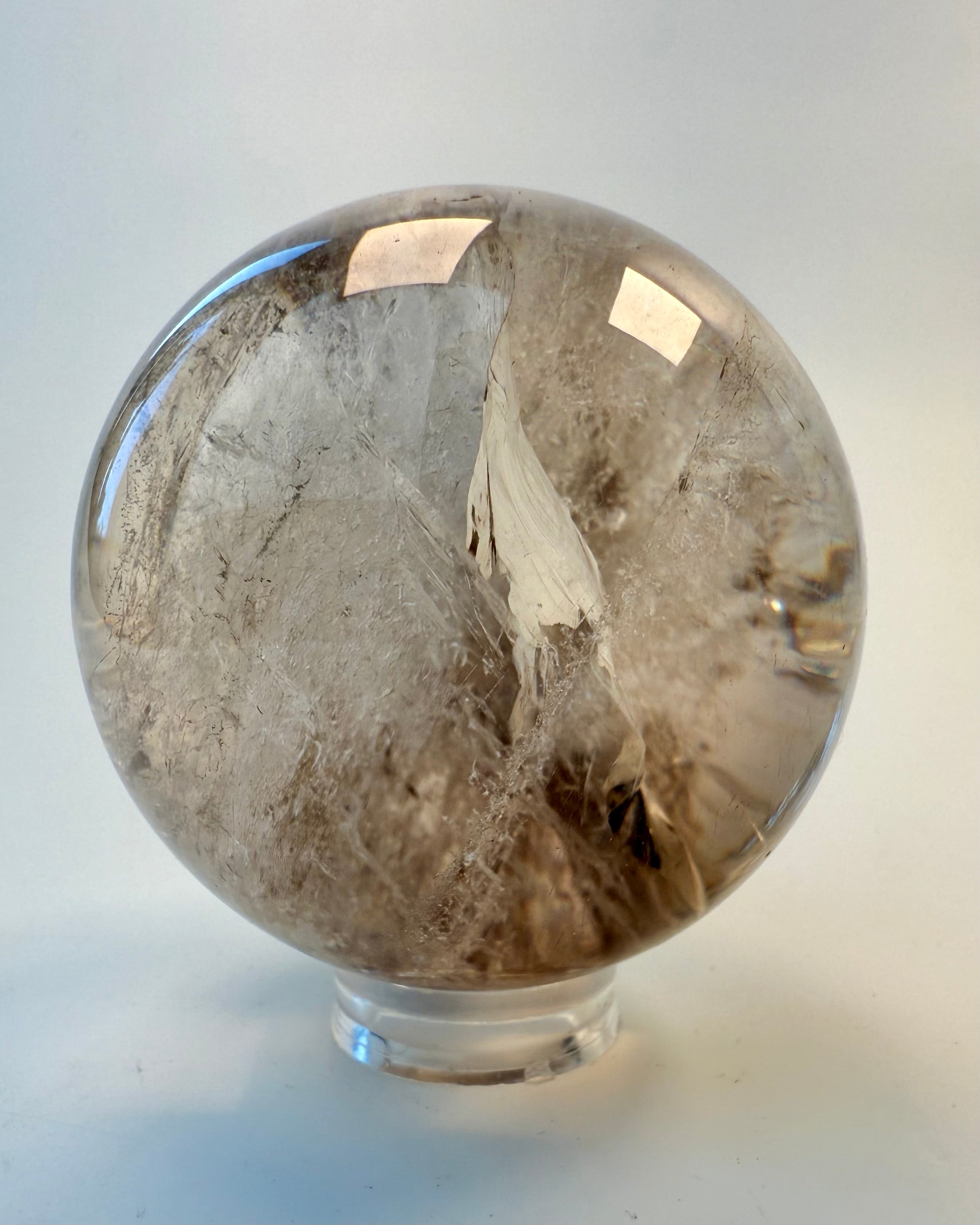 ENLIGHTENED POWER - KRYSTALKUGLE - UNIKA