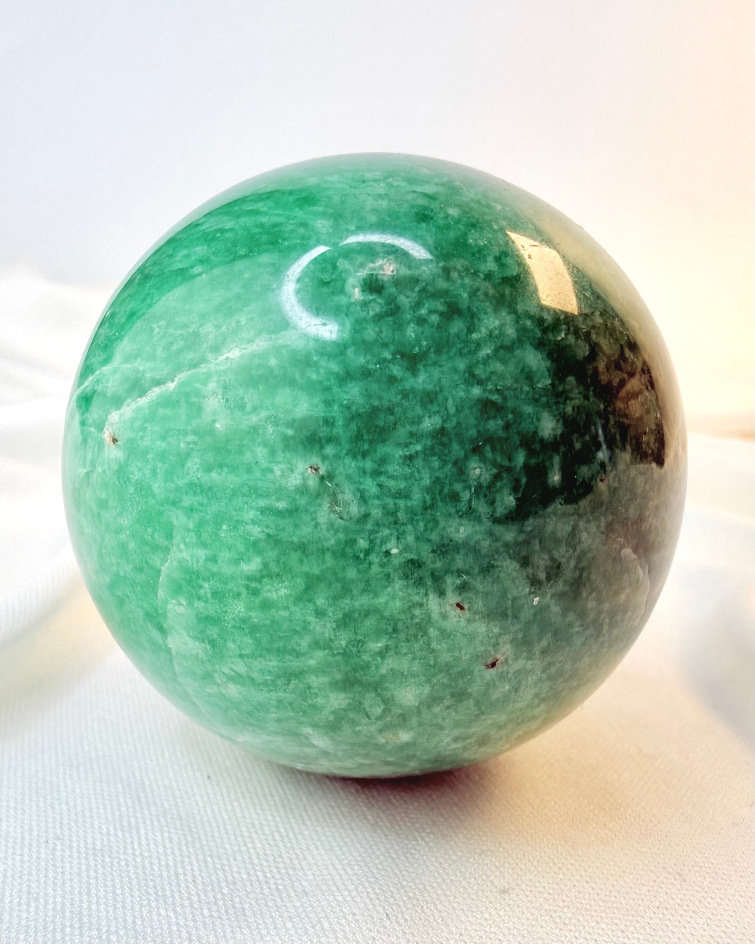 OPLØFTER DIT HJERTE - KRYSTALKUGLE - UNIKA