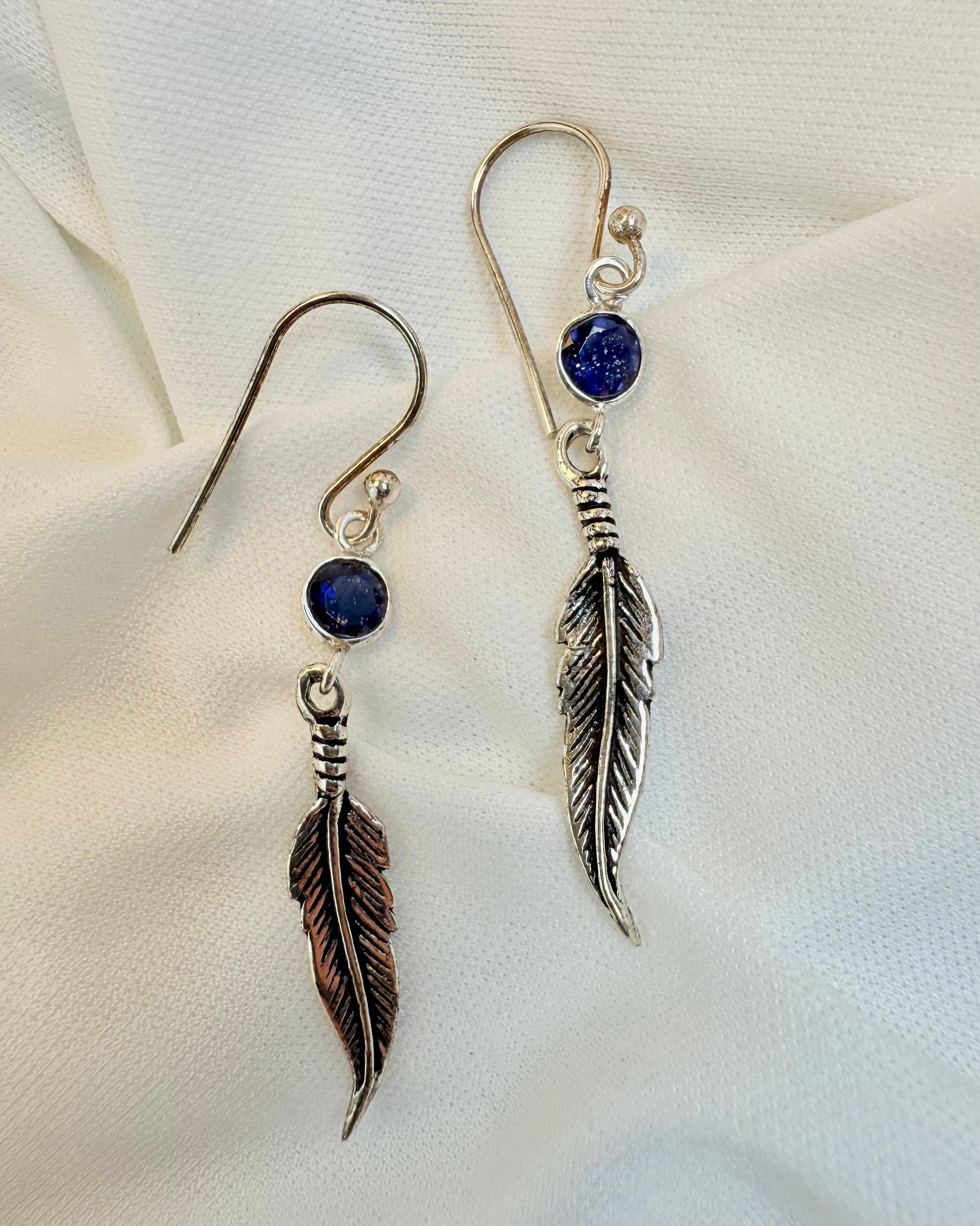 PURPLE MOON SHAMAN - ØRERINGE - UNIKA