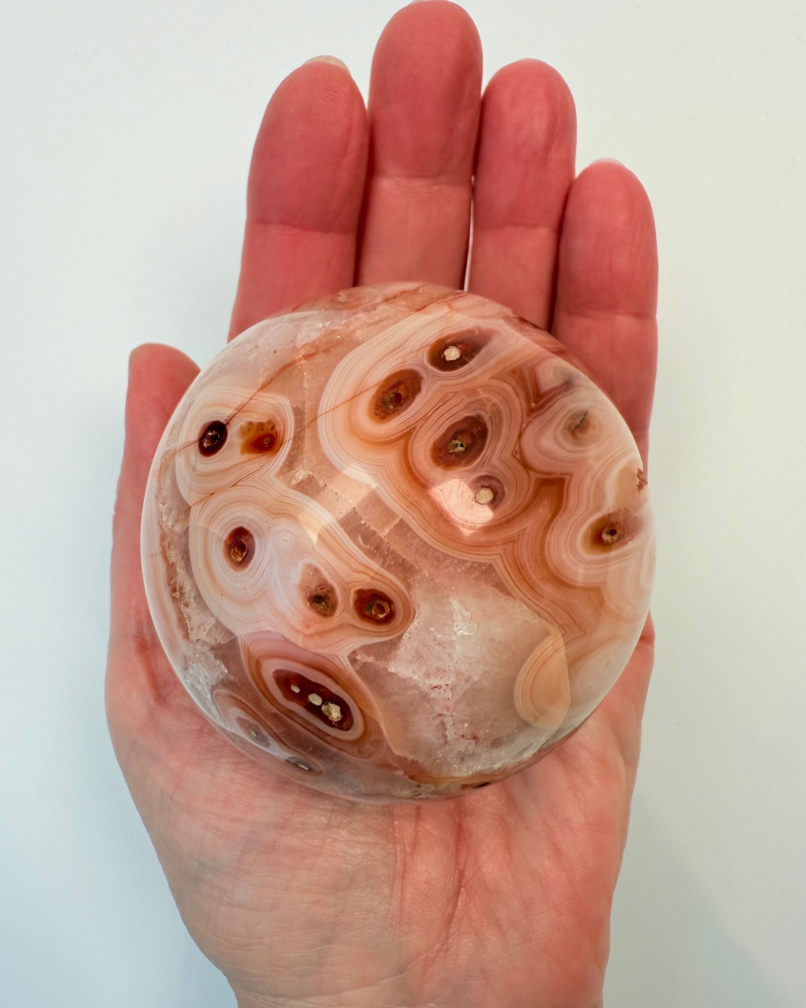 HJERTERO - KRYSTALKUGLE - UNIKA