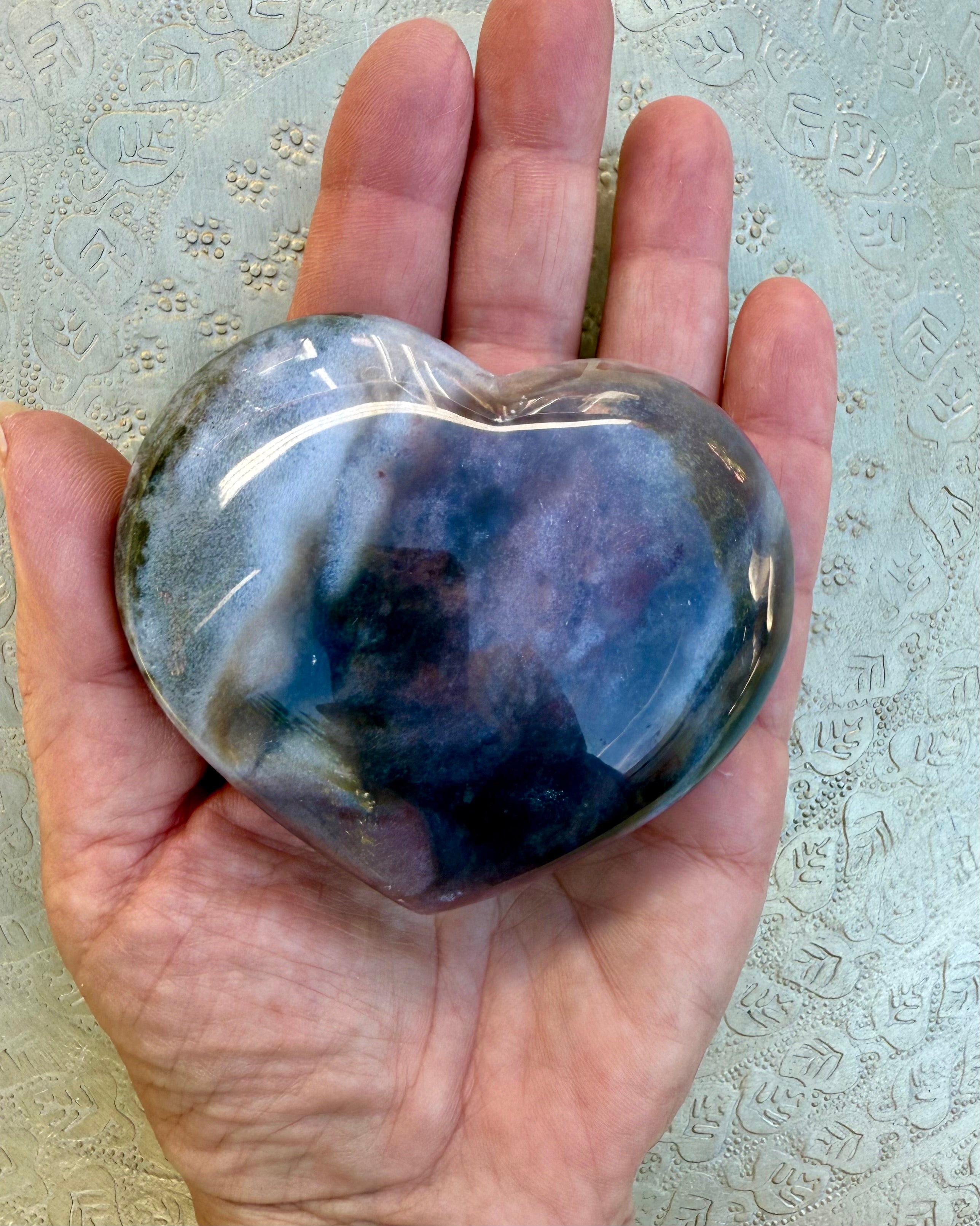 LET LOVE GROW - KRYSTALHJERTE - UNIKA