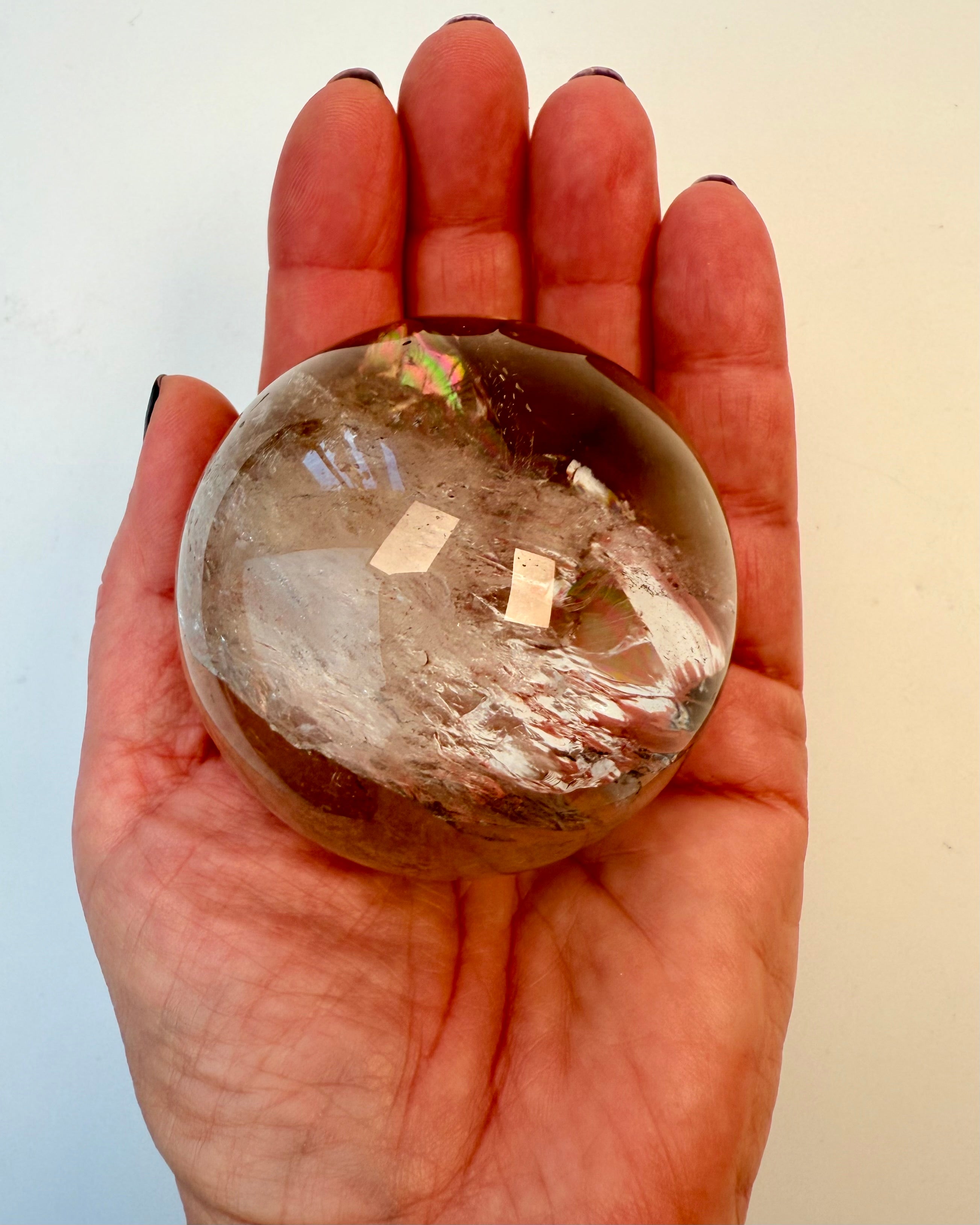 ENLIGHTENED POWER - KRYSTALKUGLE - UNIKA