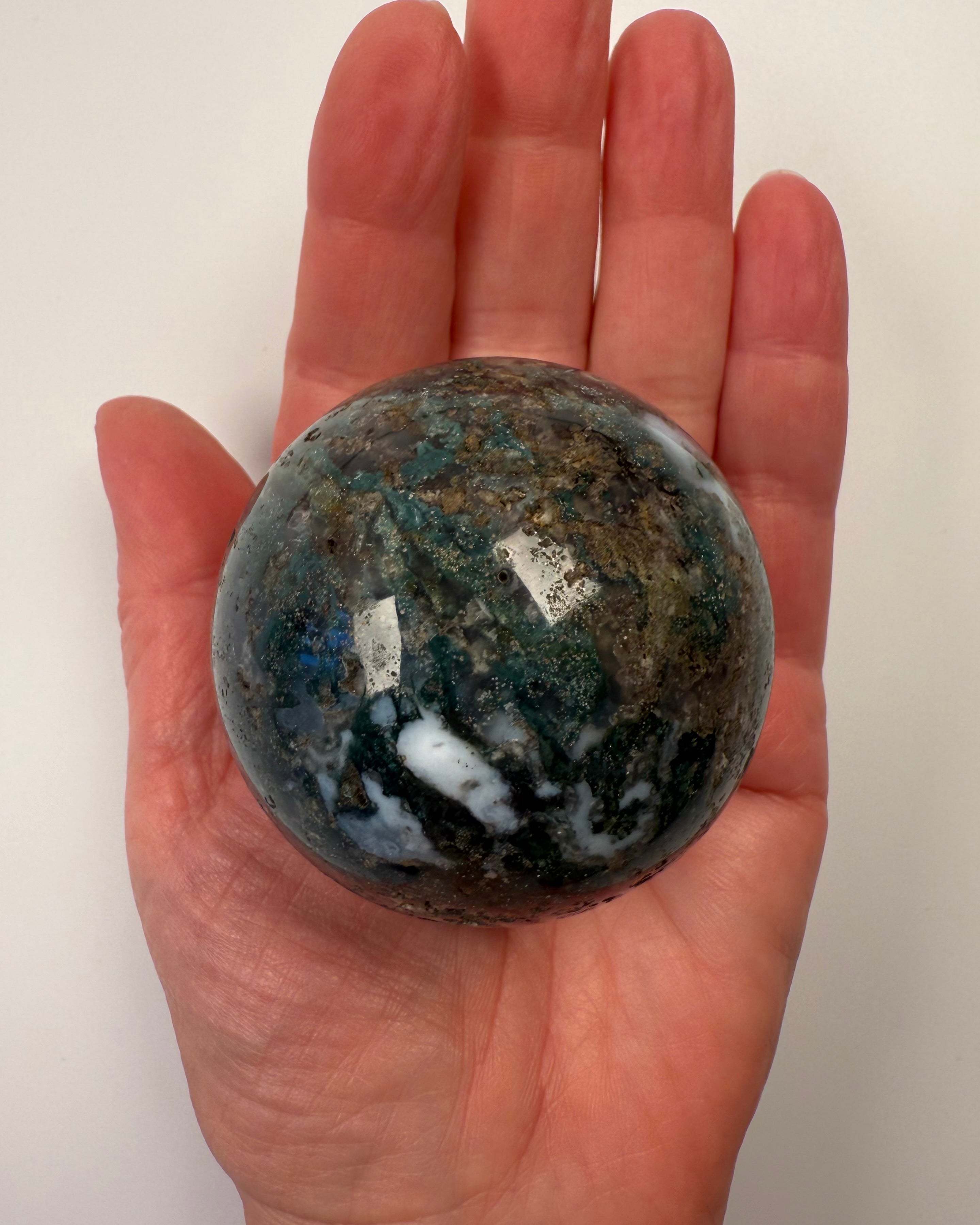 ERINDRINGER FRA TIDLIGERE LIV - KRYSTALKUGLE - UNIKA