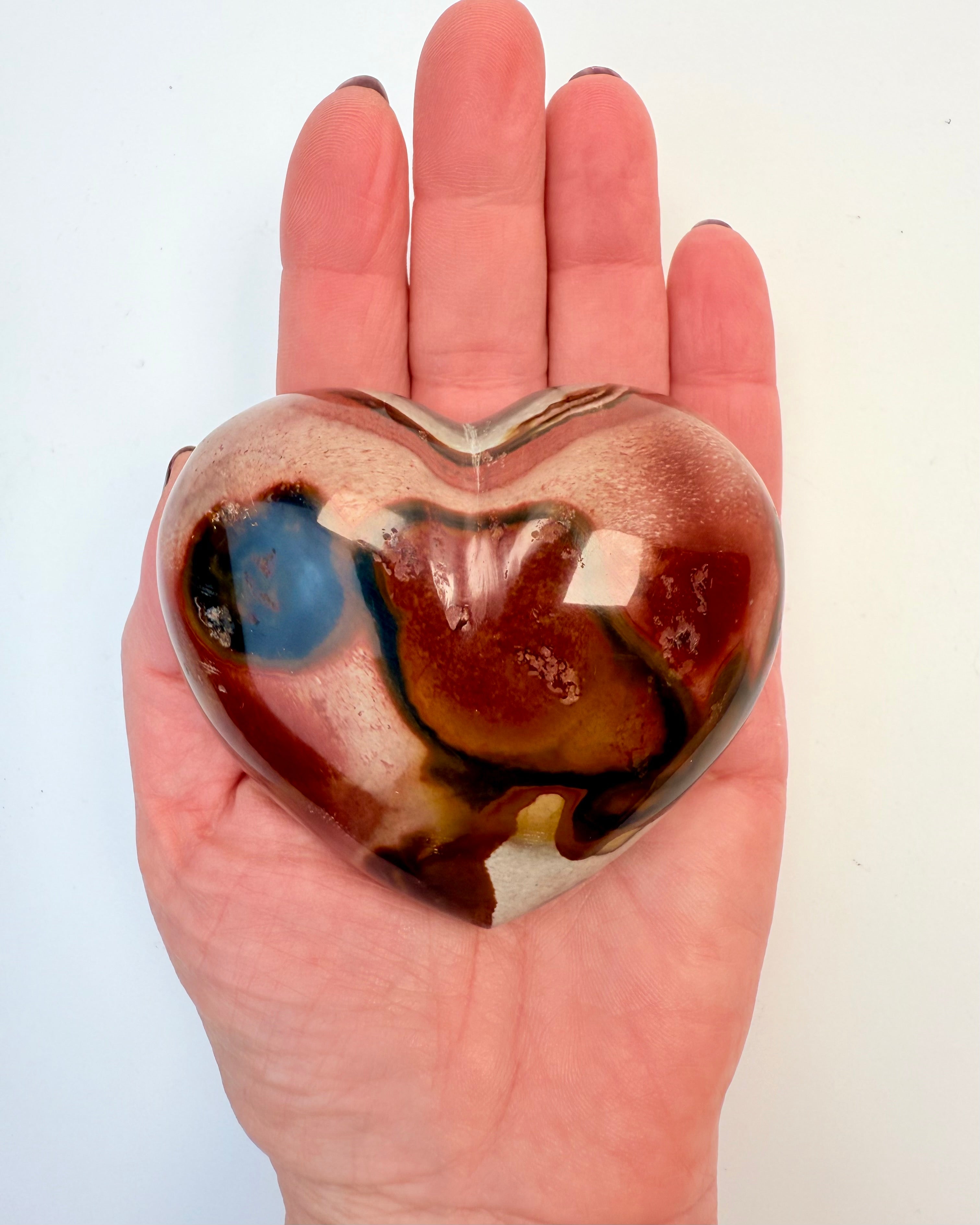 STRESSHÆMMENDE - KRYSTALHJERTE - UNIKA