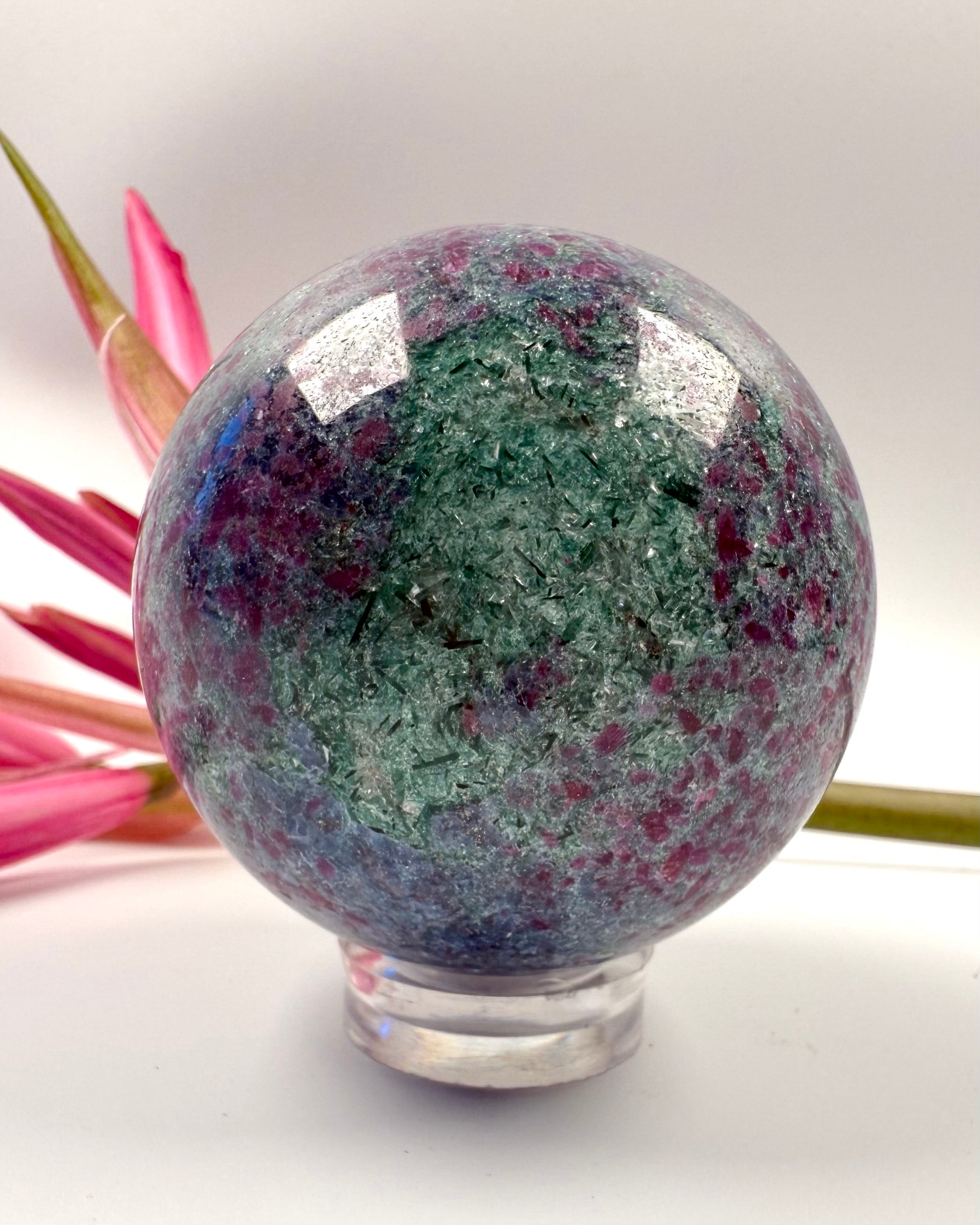 SPIRITUEL EKSEKVERING - KRYSTALKUGLE - UNIKA