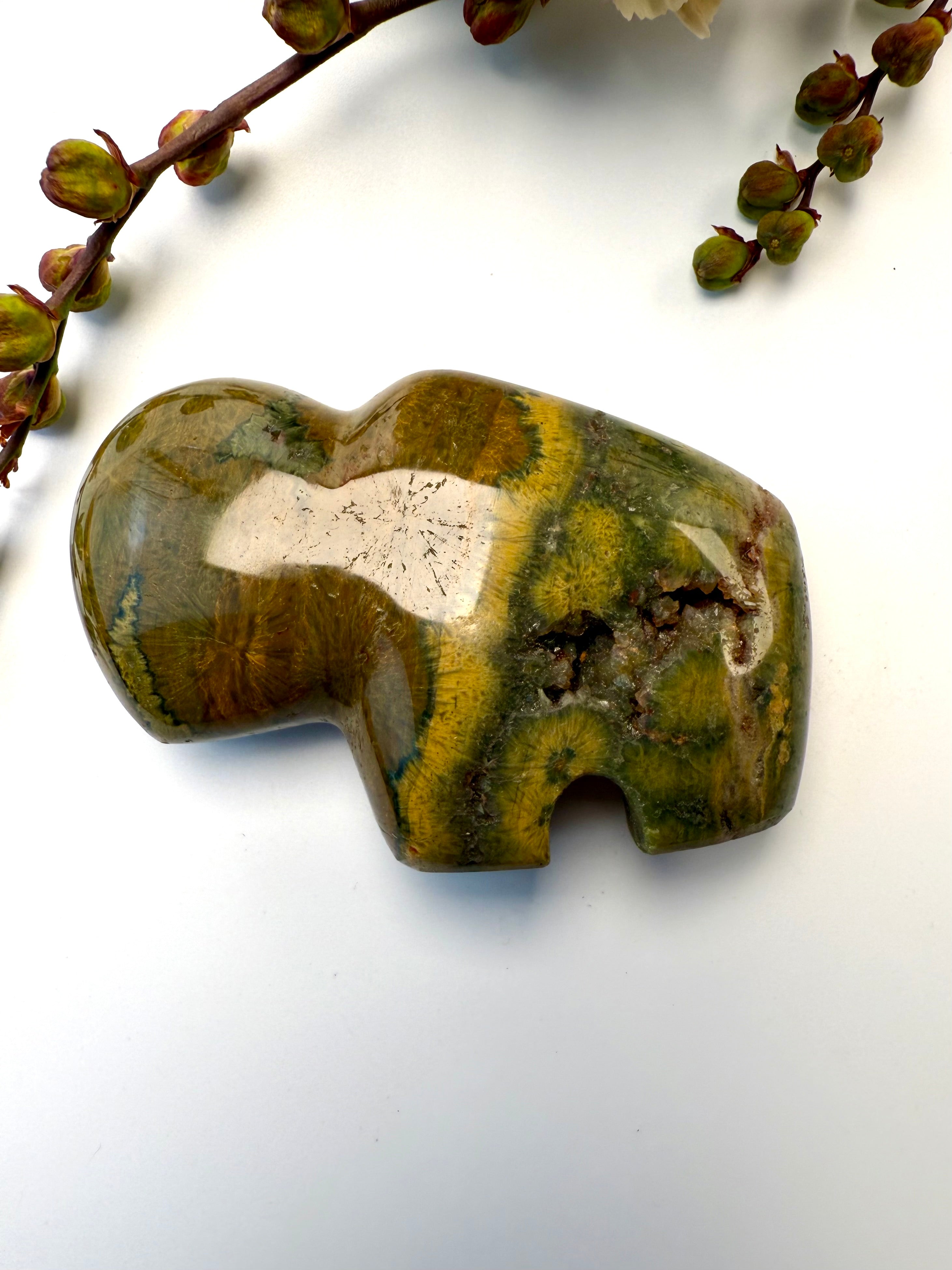 LÆNGSLENS SMERTE - BØFFEL TOTEM - UNIKA