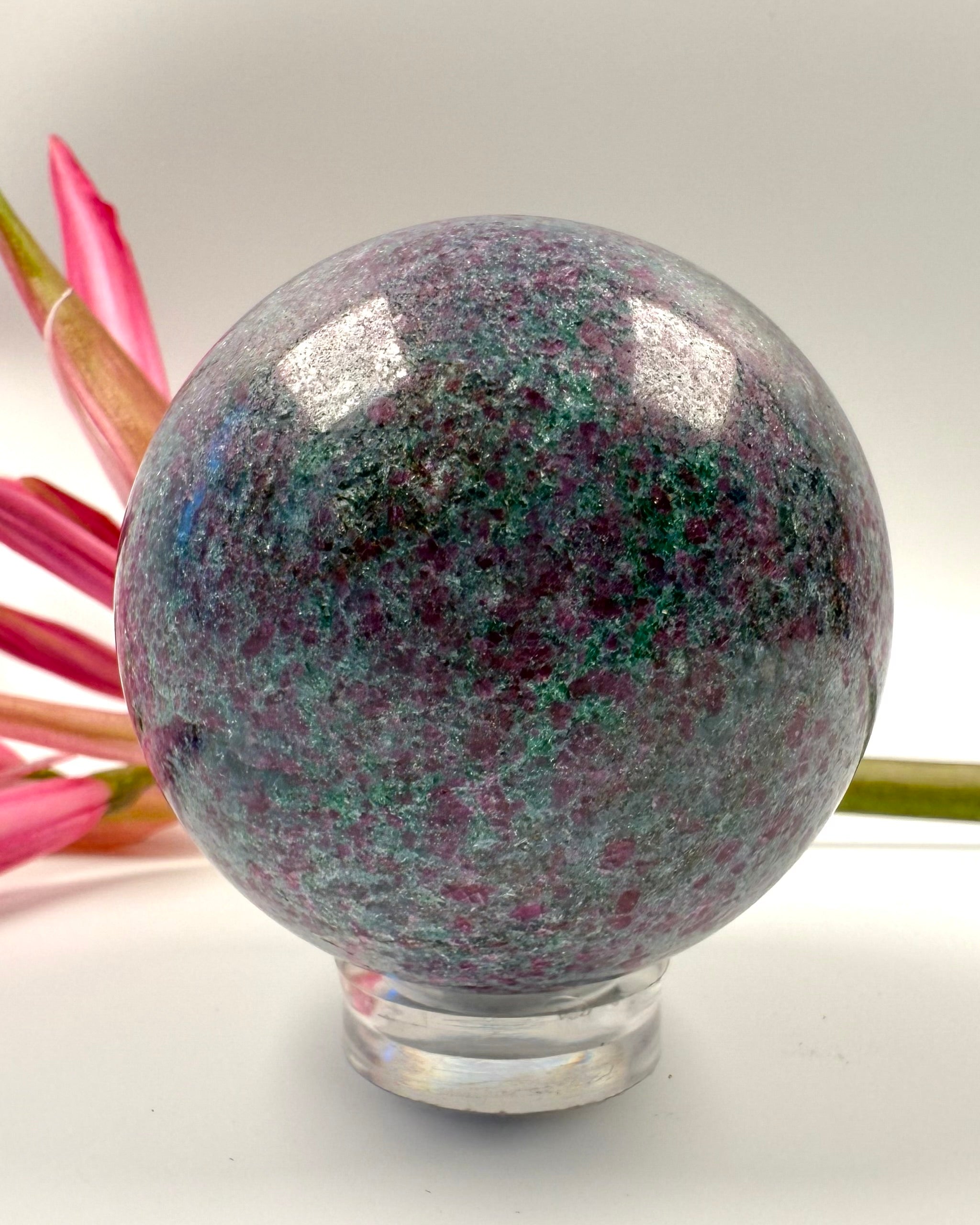 SPIRITUEL EKSEKVERING - KRYSTALKUGLE - UNIKA