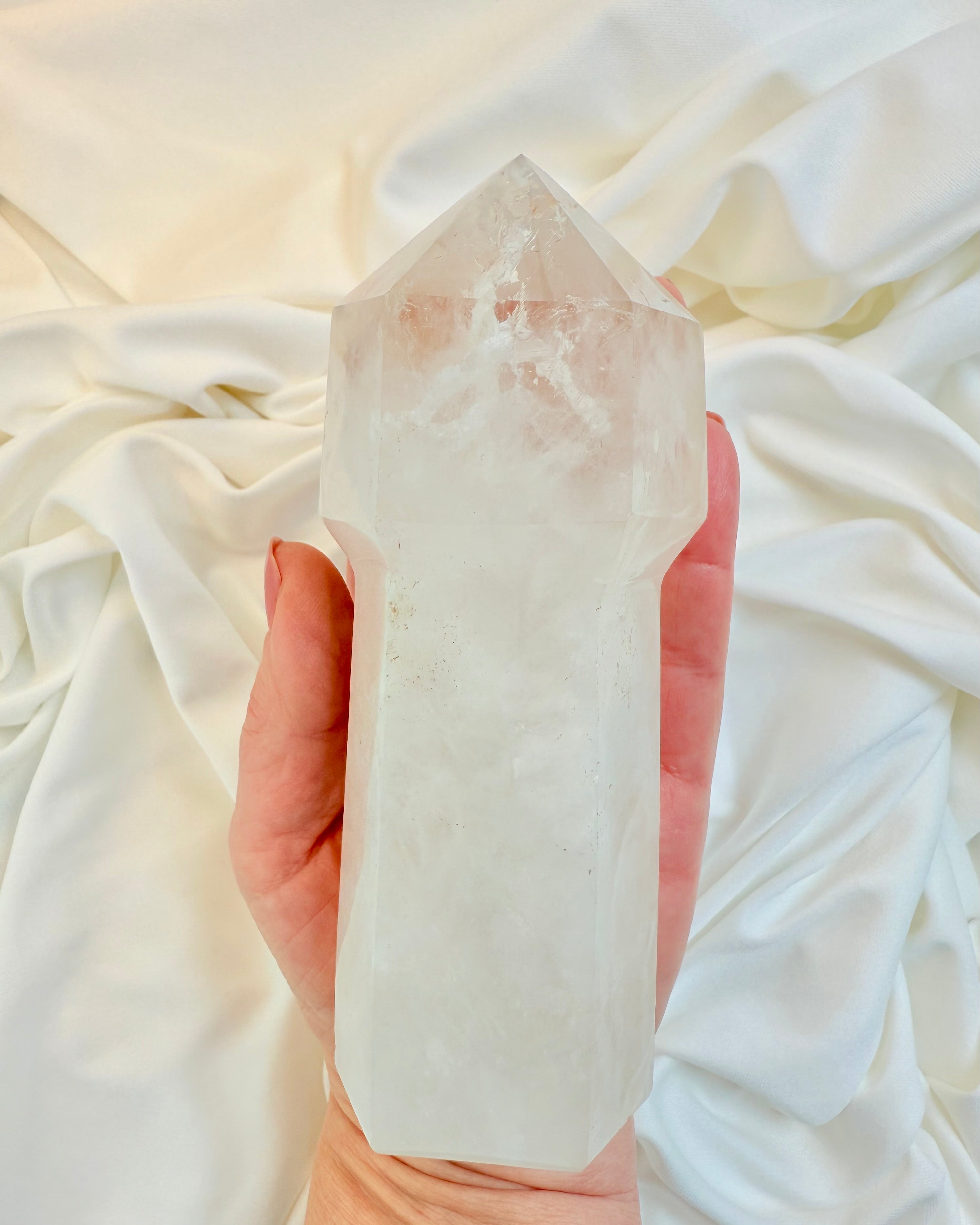 LYSETS FAKKEL - KRYSTAL - UNIKA