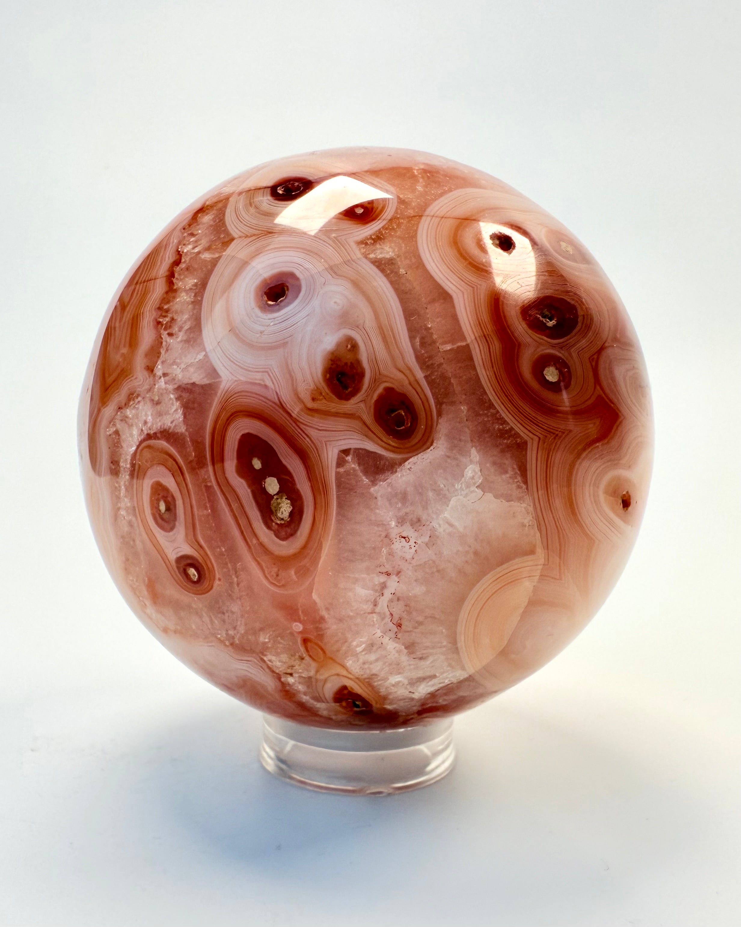 HJERTERO - KRYSTALKUGLE - UNIKA