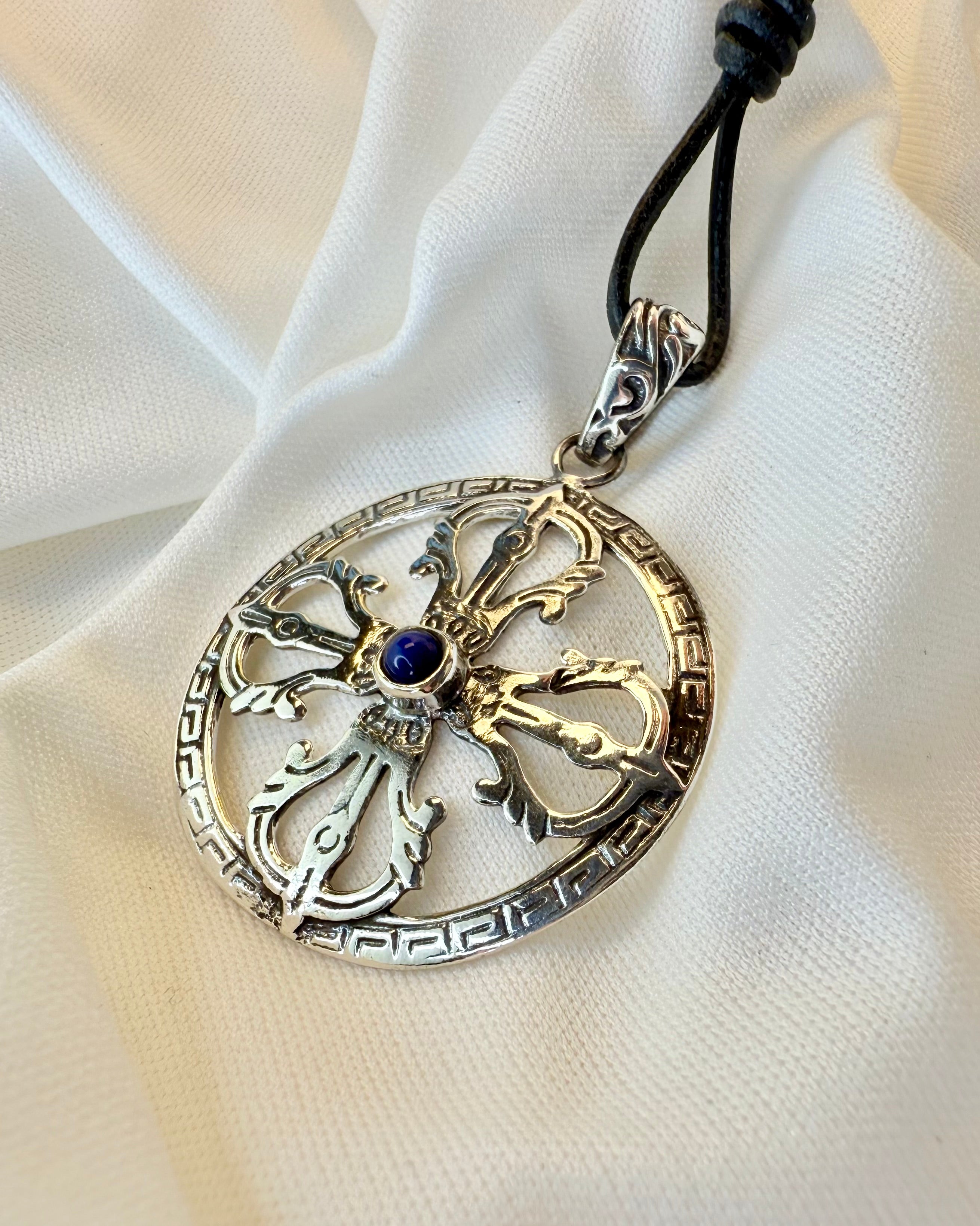 KOMPAS FOR SJÆLEN - AMULET - UNIKA