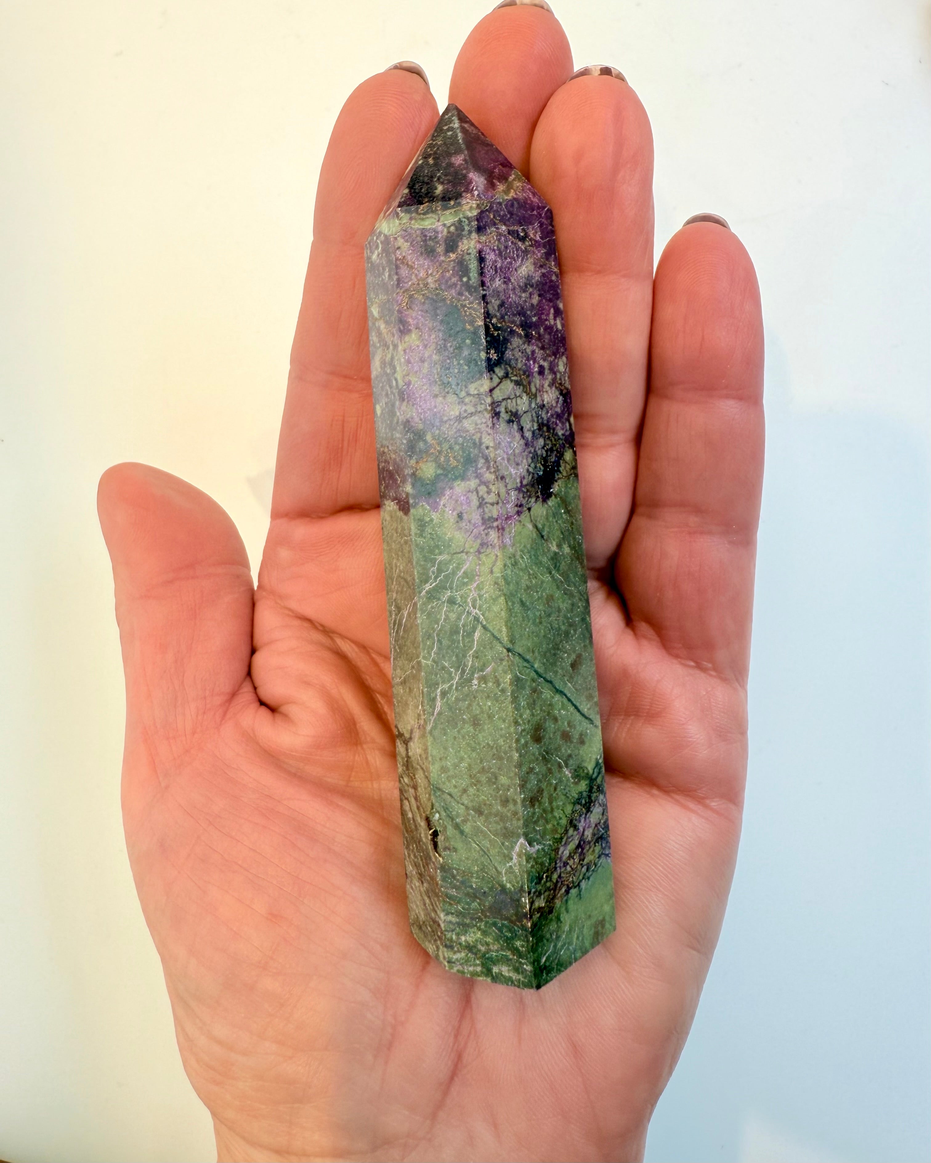 GENFØDSLENS SØJLE - KRYSTAL 1 tilb