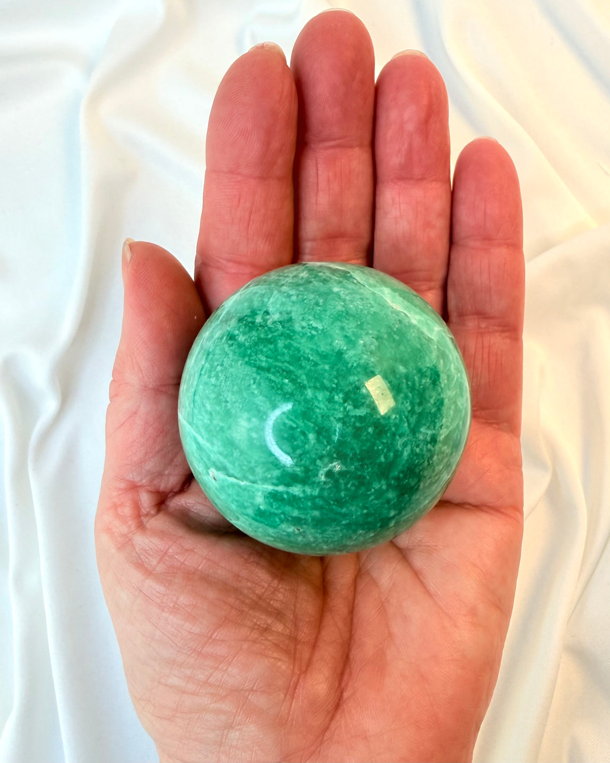 OPLØFTER DIT HJERTE - KRYSTALKUGLE - UNIKA