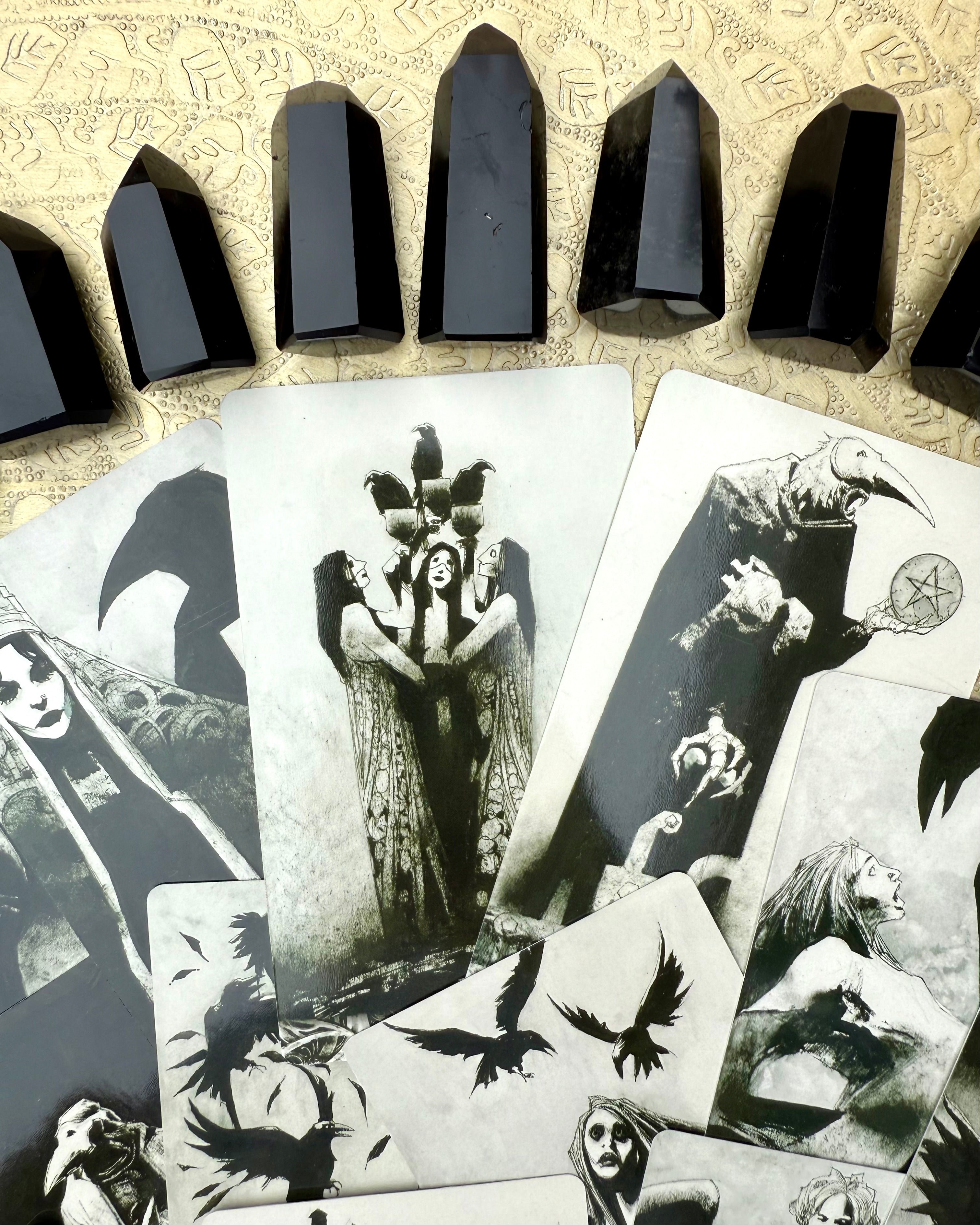 OPGØR MED INDRE DÆMONER - KORT OG KRYSTAL