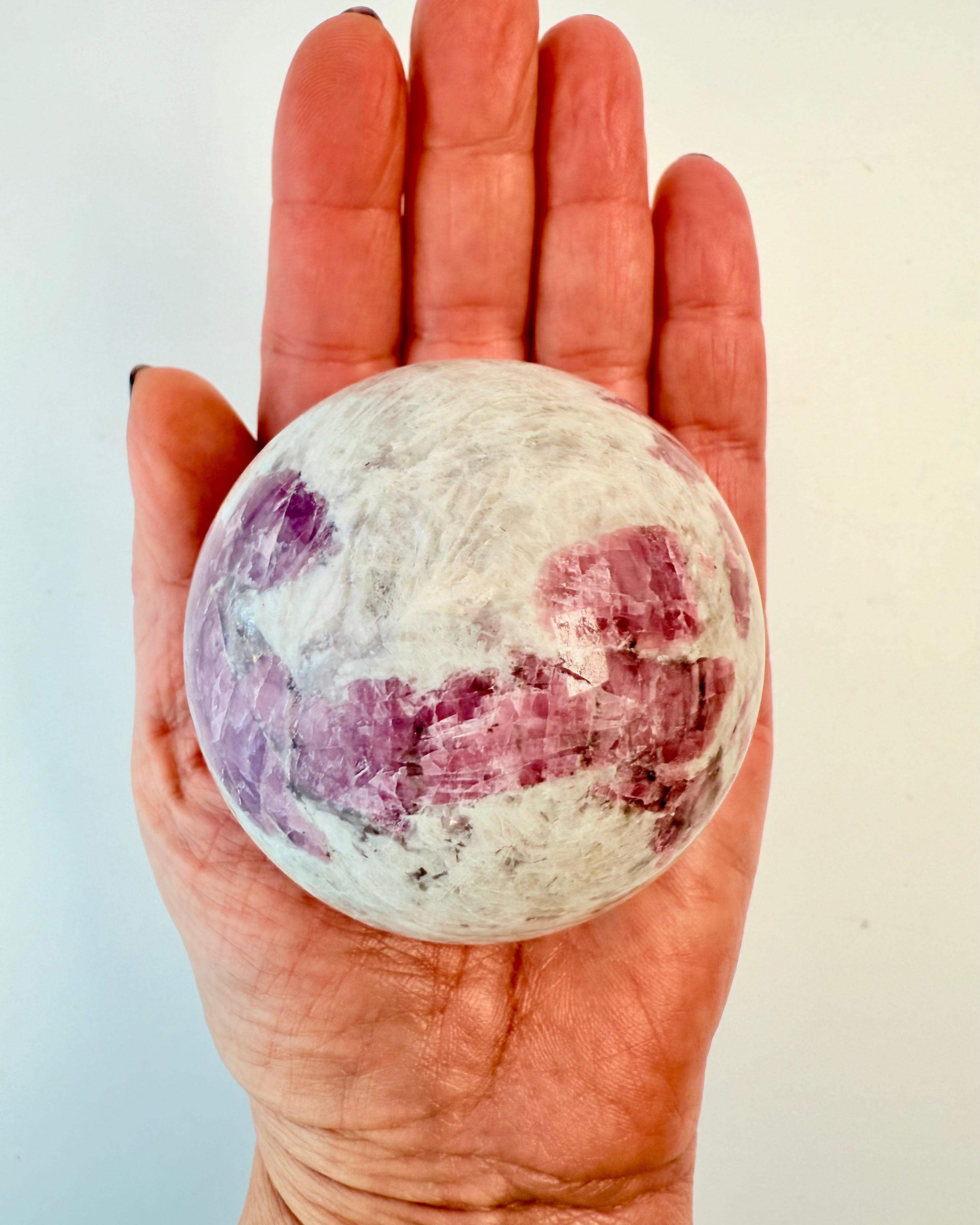 BRYD VANER OG MØNSTRE - KRYSTALKUGLE 1 tilb