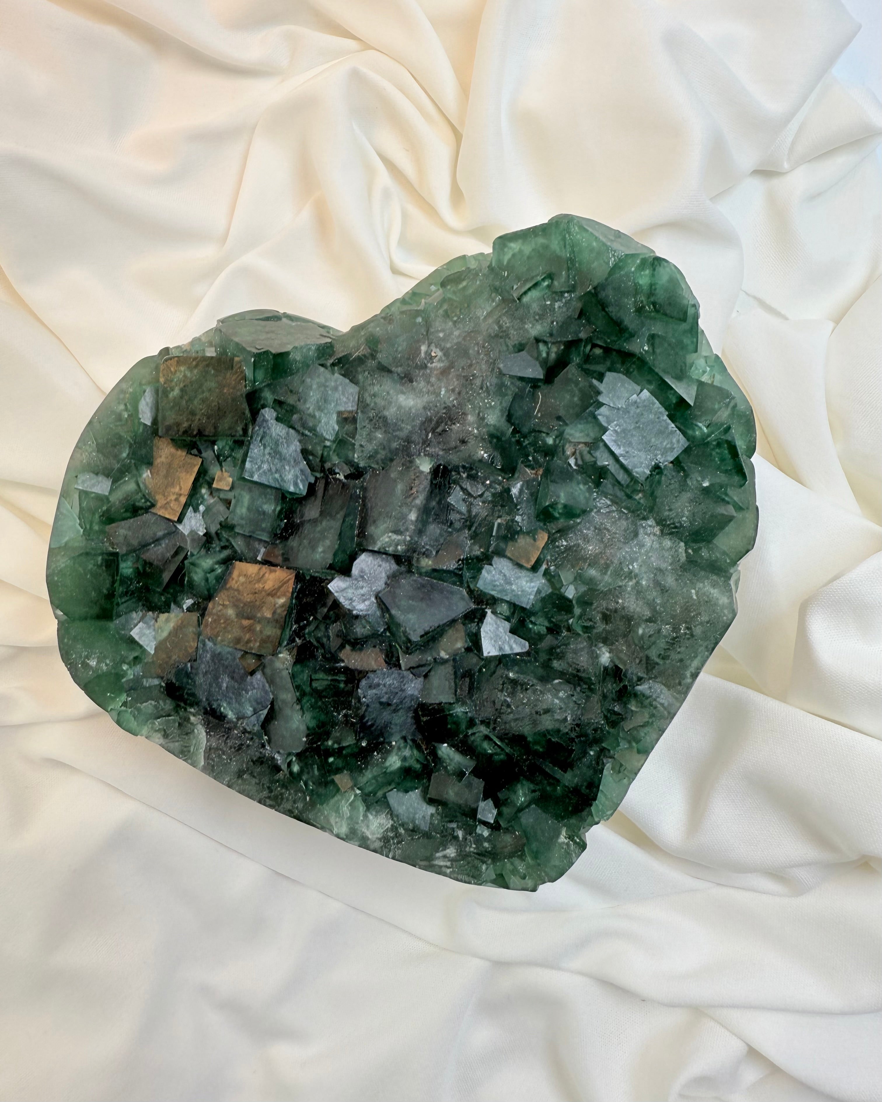 STÅ STÆRKT I DIG SELV - KRYSTALHJERTE - UNIKA