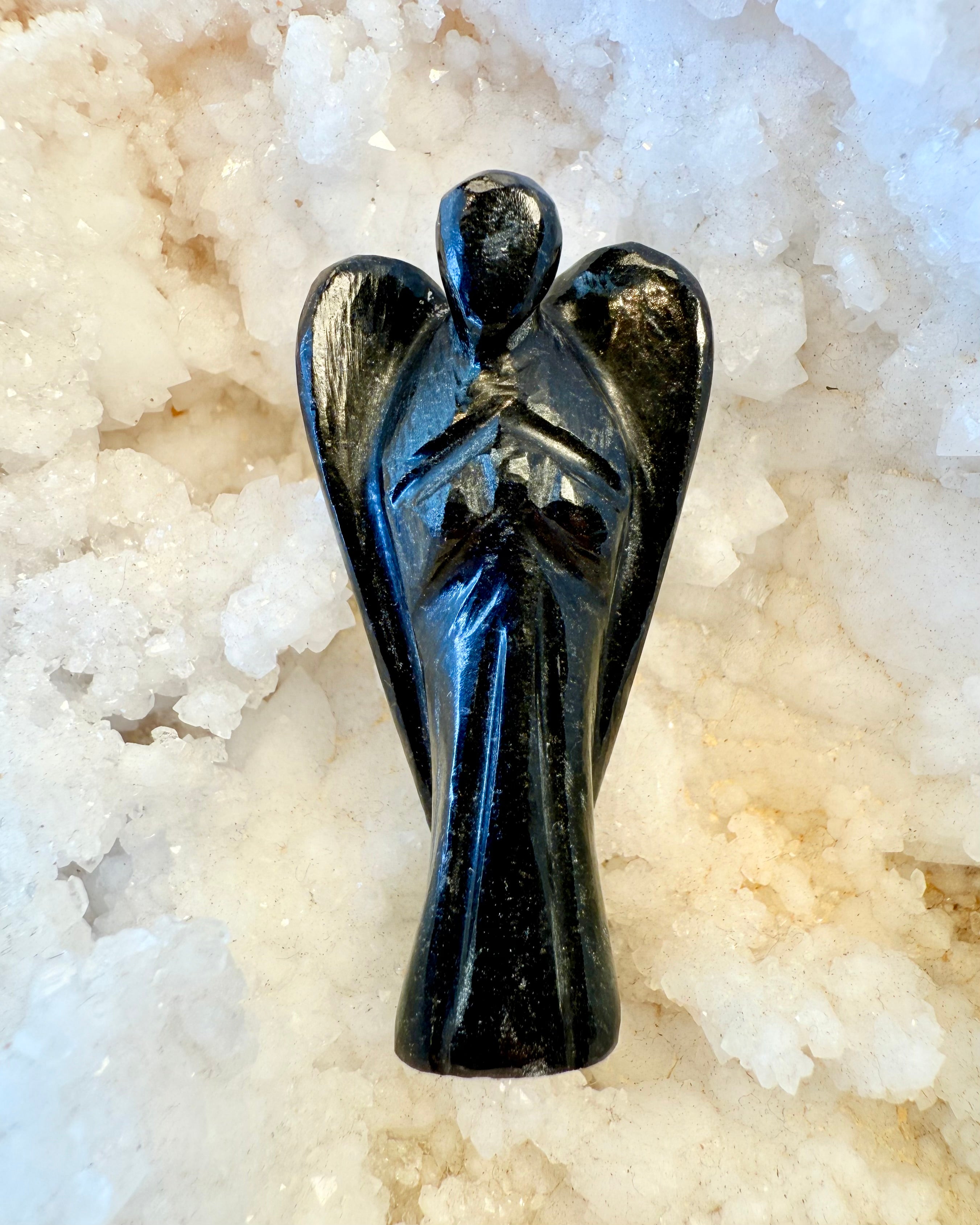 HUSFREDENS BESKYTTER - ENGEL - KRYSTAL