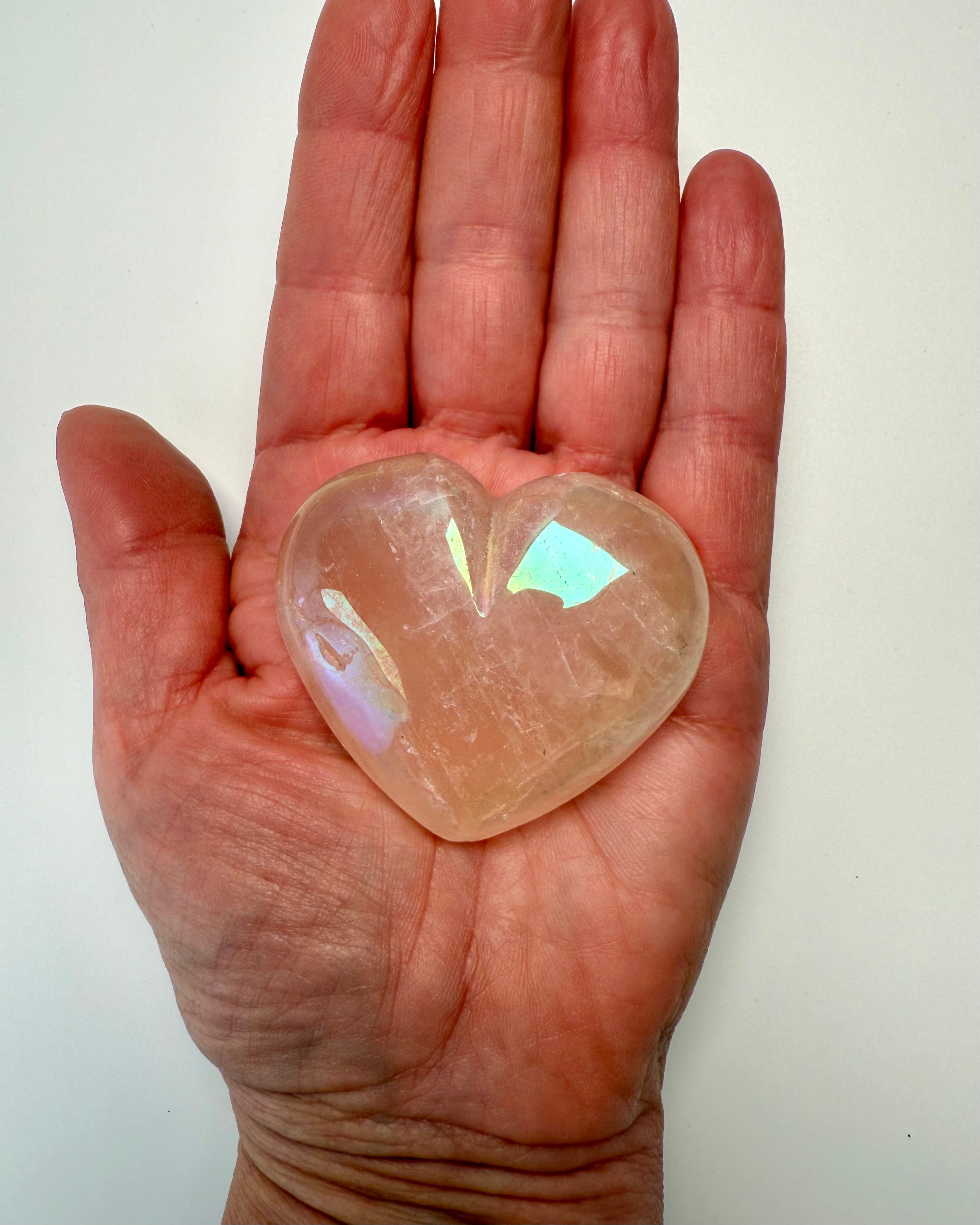 KÆRLIGHEDENS AURA - KRYSTALHJERTE 2 tilb