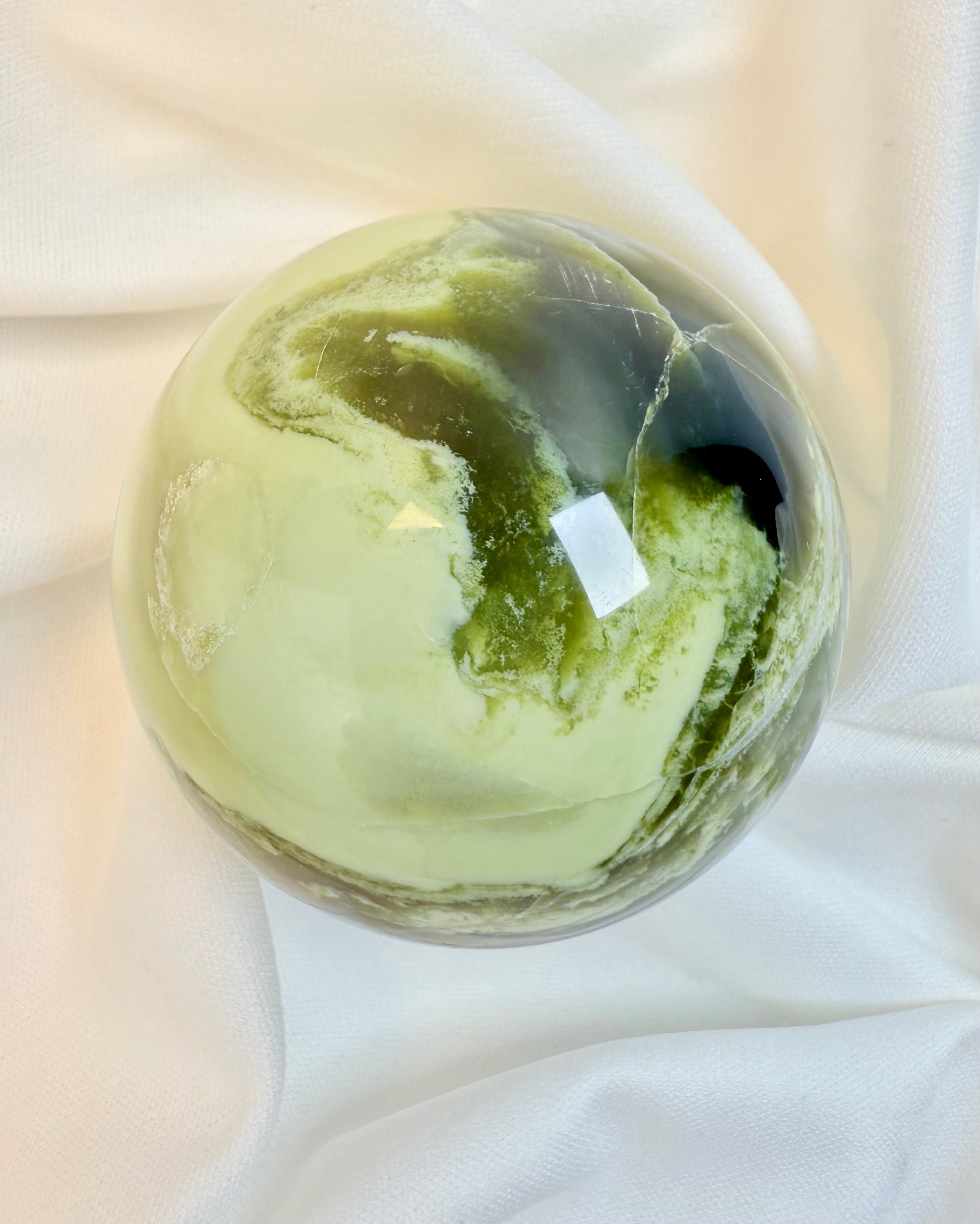 HEALING AF BEKYMRINGER - KRYSTALKUGLE - UNIKA