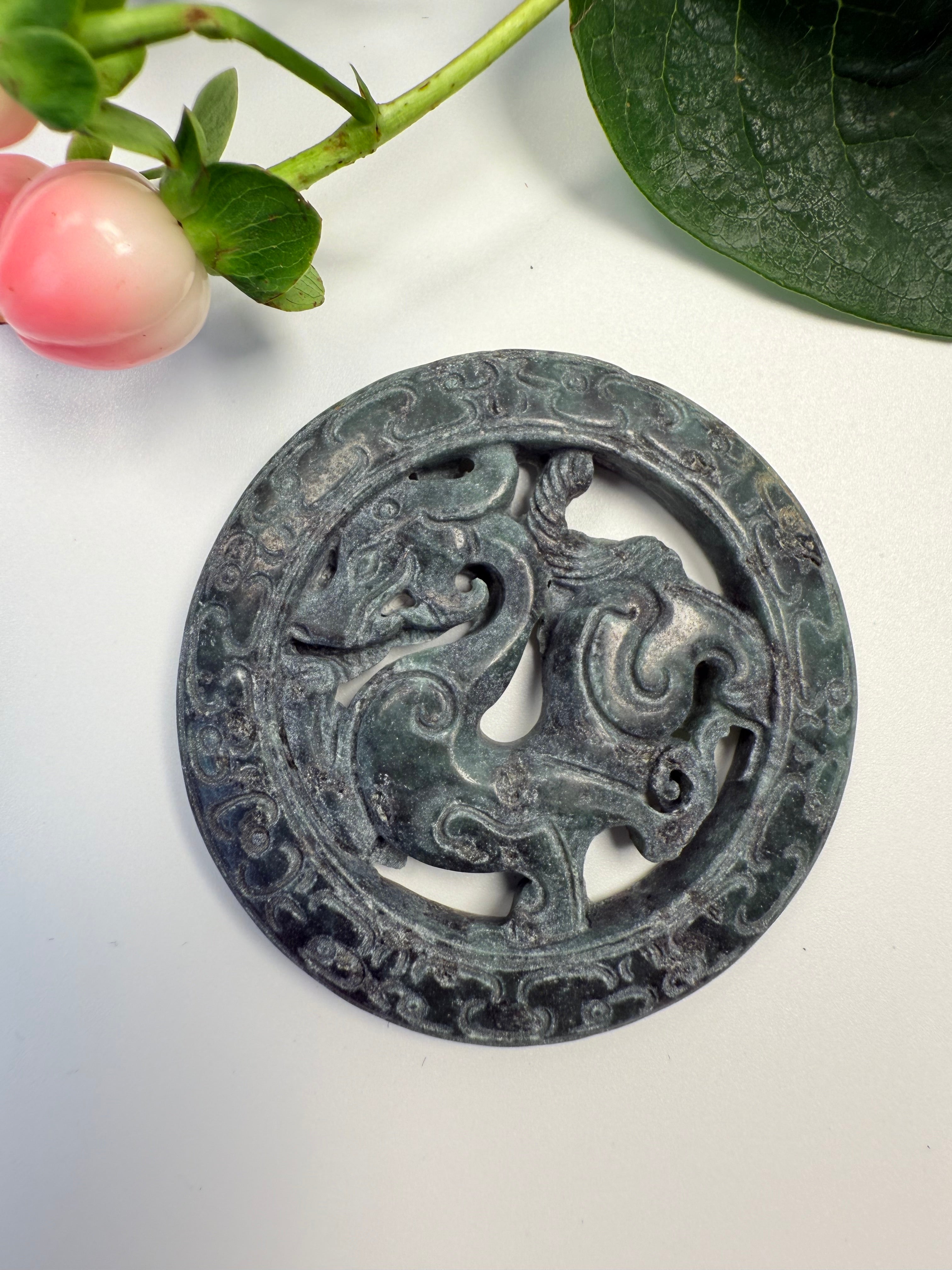 DRAGON - JOY OF LIFE - AMULET - UNIKA