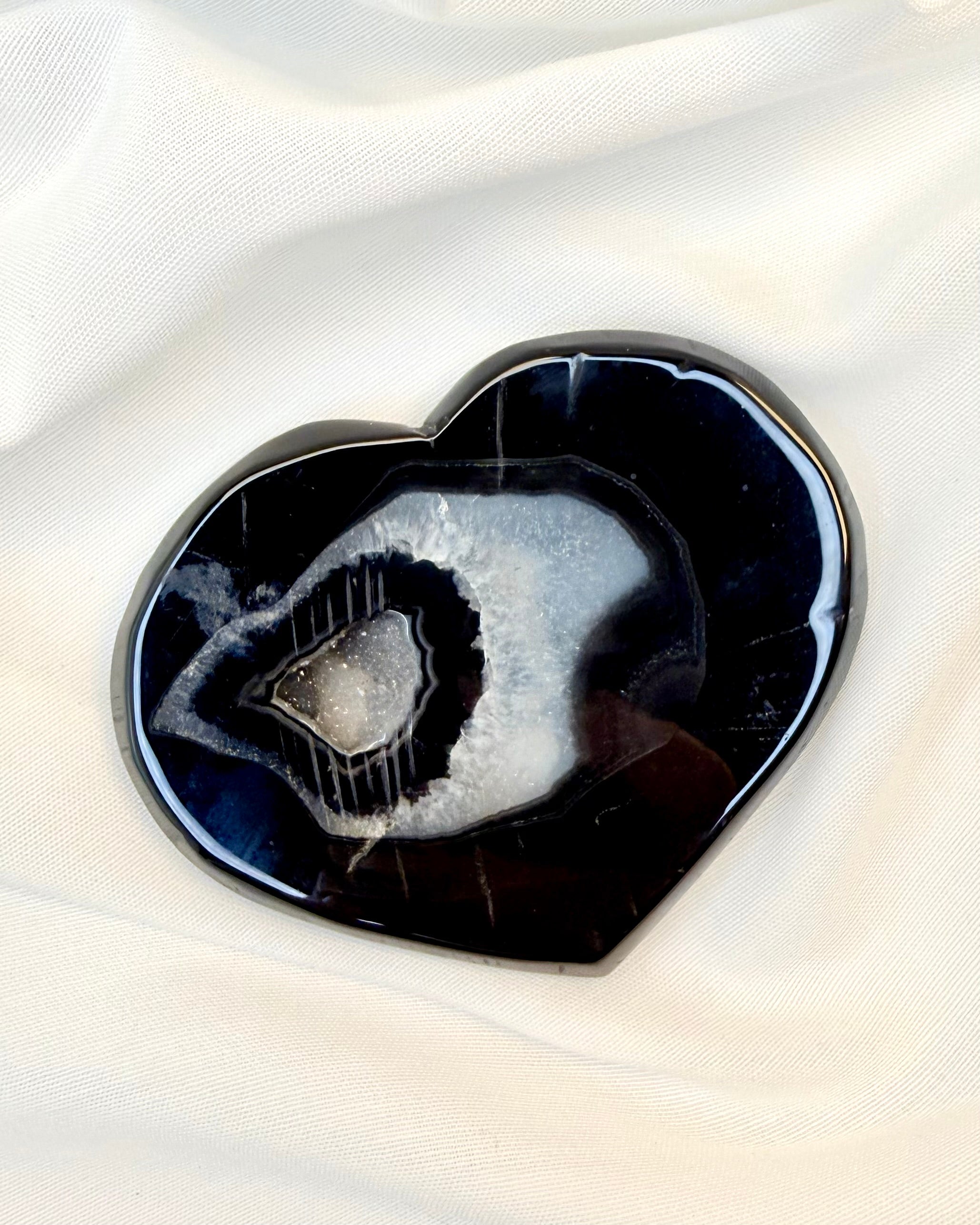 AR PÅ SJÆLEN - KRYSTALHJERTE - UNIKA