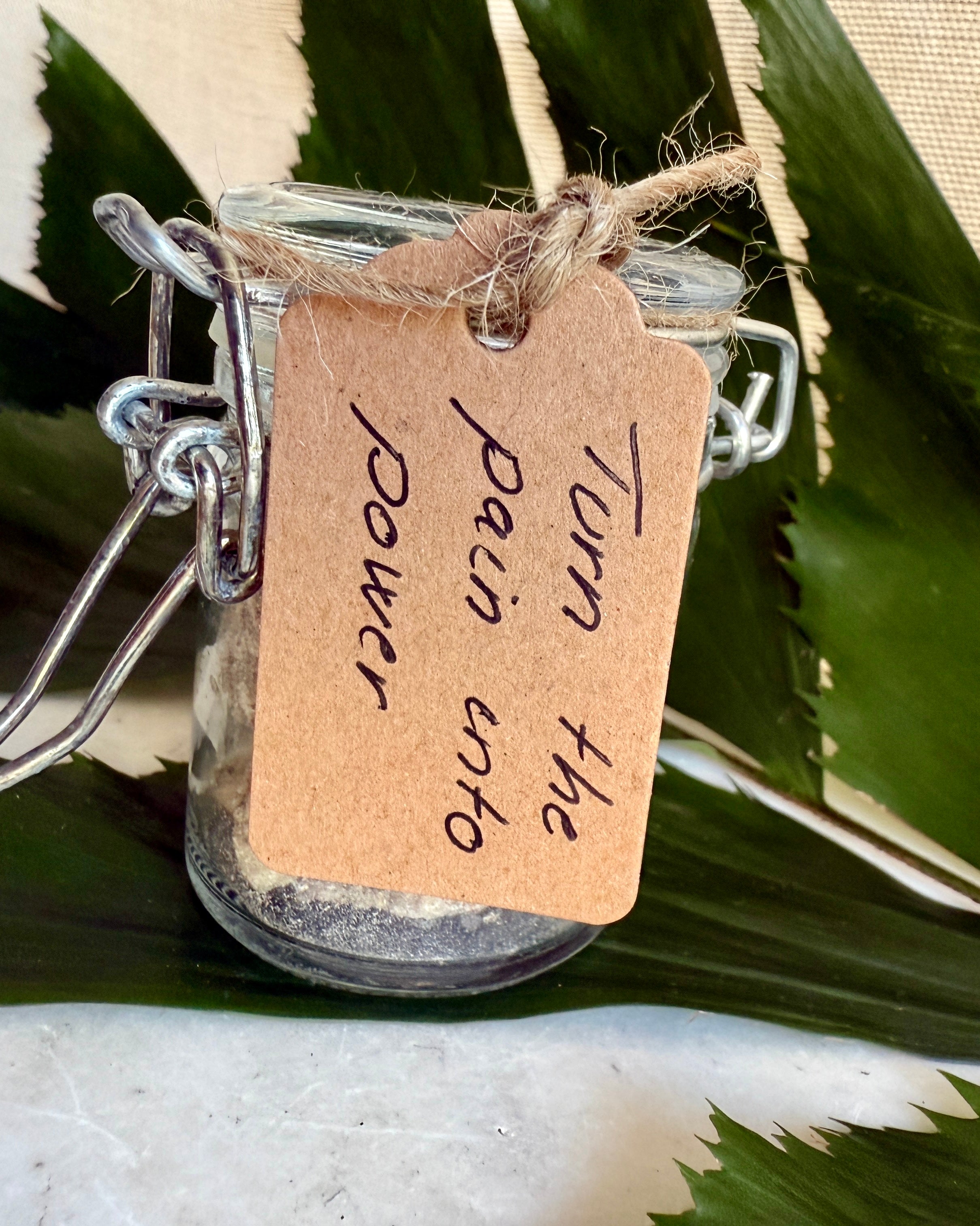 TURN THE PAIN INTO POWER