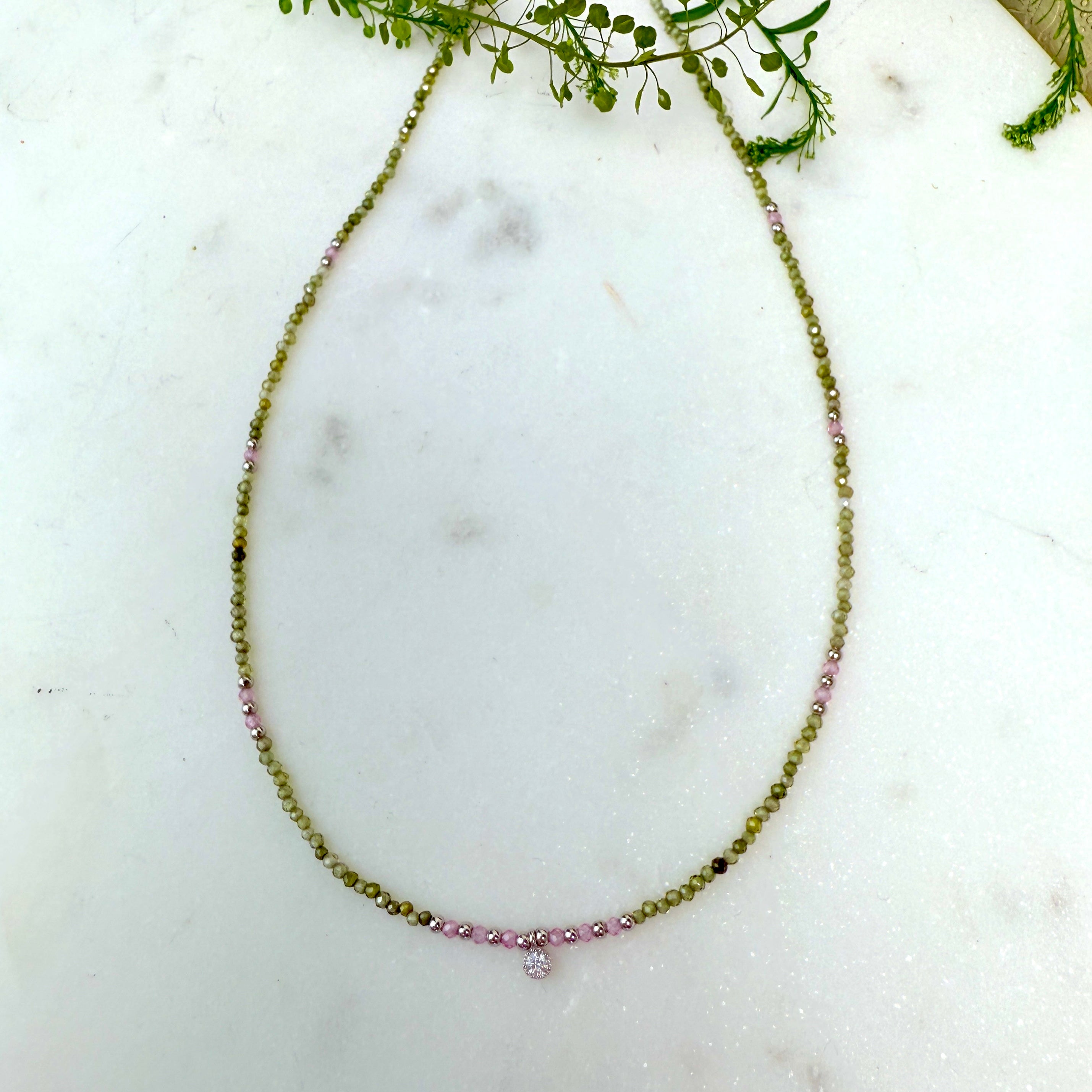 DU FALDT IKKE, DU FANDT DIG SELV - HALSKÆDE - UNIKA