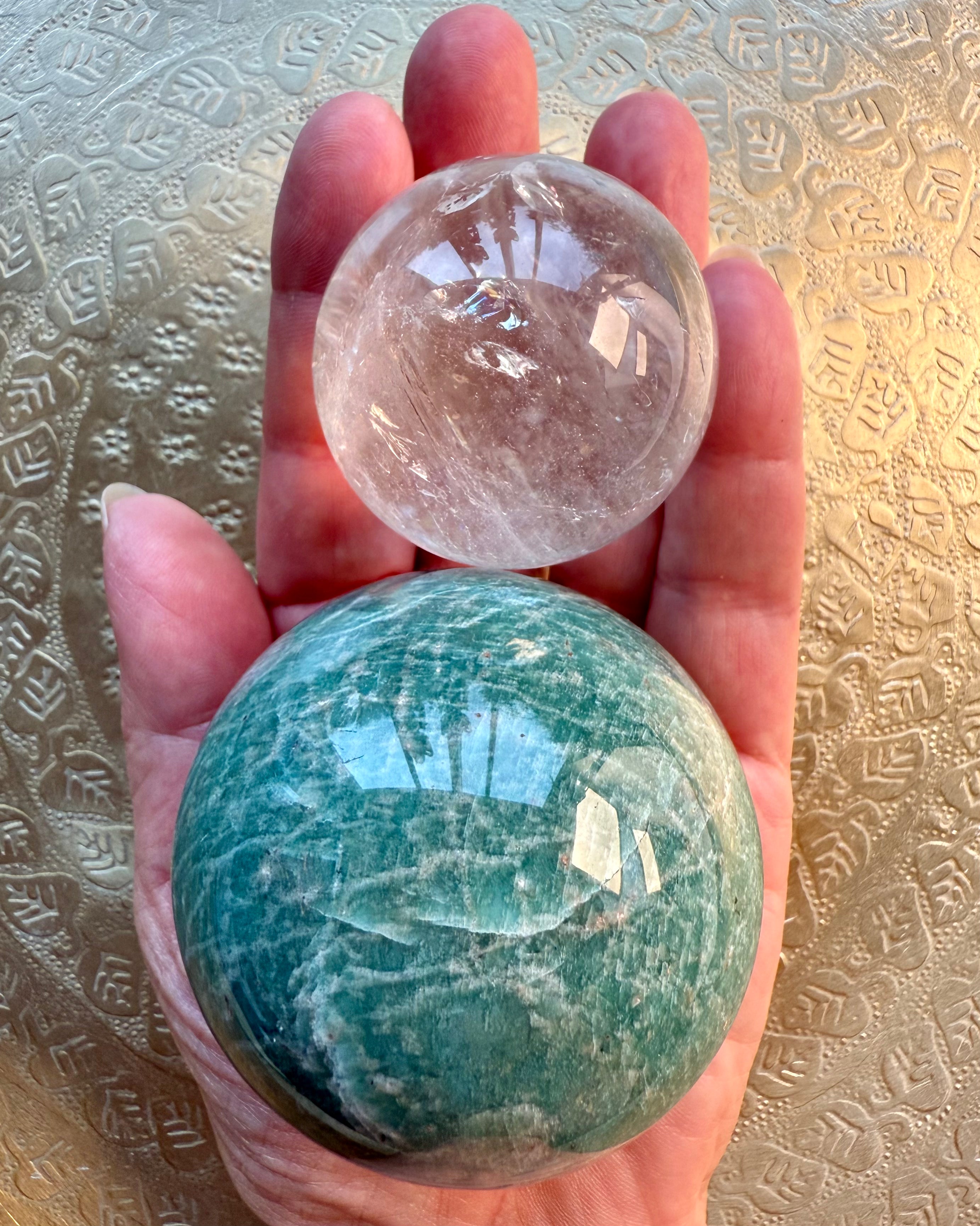 LOVE AND UNDERSTANDING - KRYSTALKUGLEPAR - UNIKA