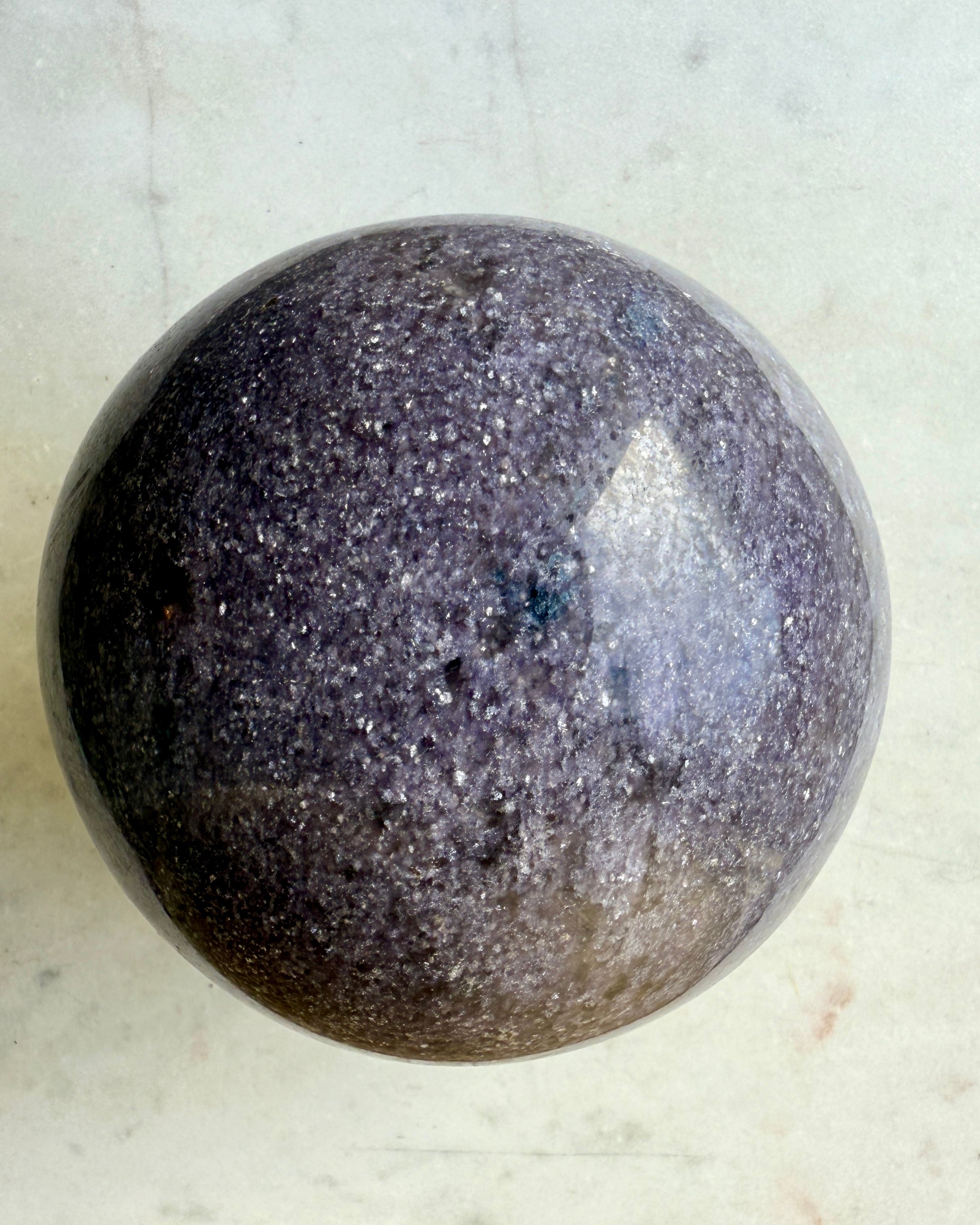 SJÆLELIG OPVÅGNING - KRYSTALKUGLE - UNIKA