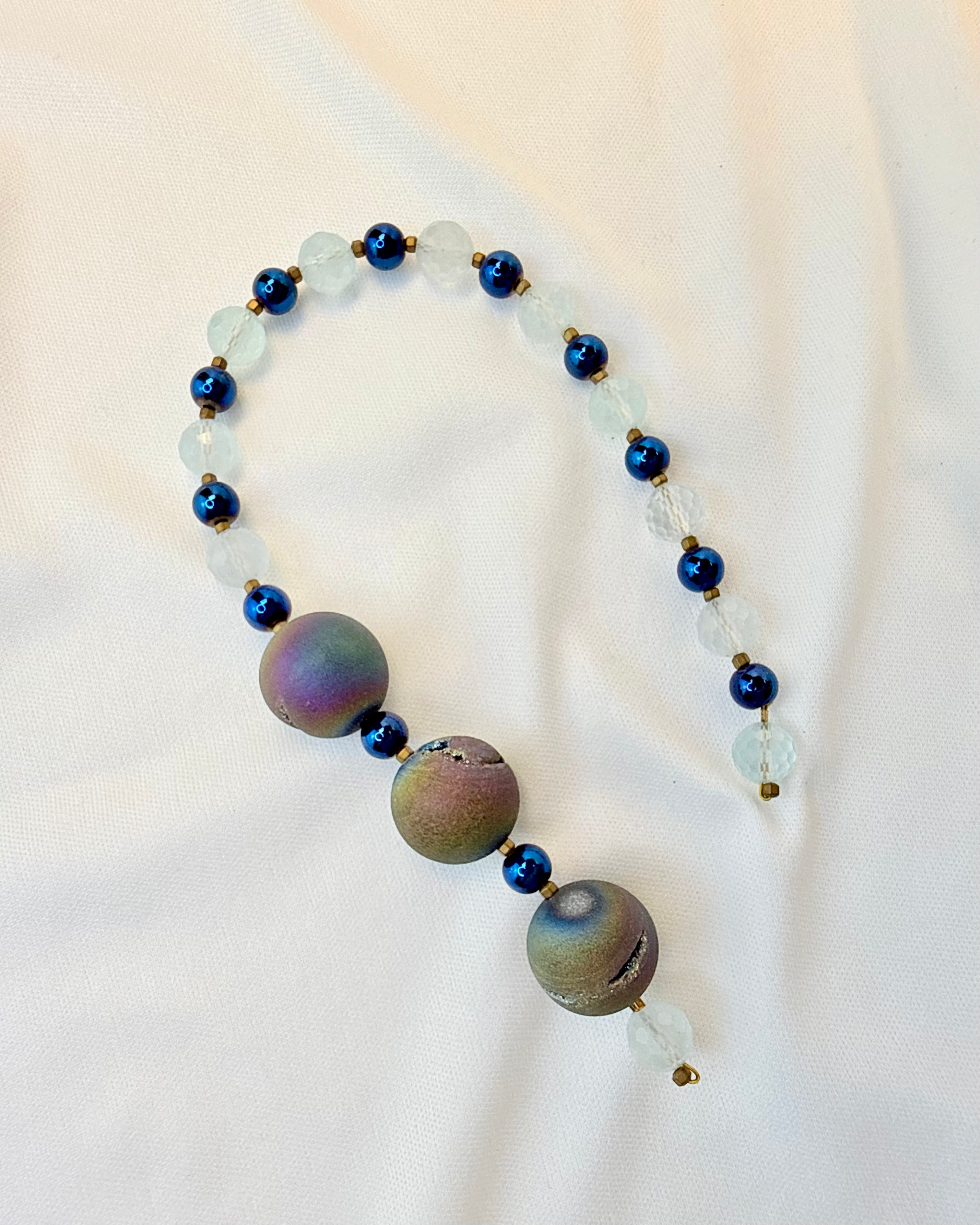 UNIVERSETS VELKOMST - KRYSTALKÆDE - UNIKA