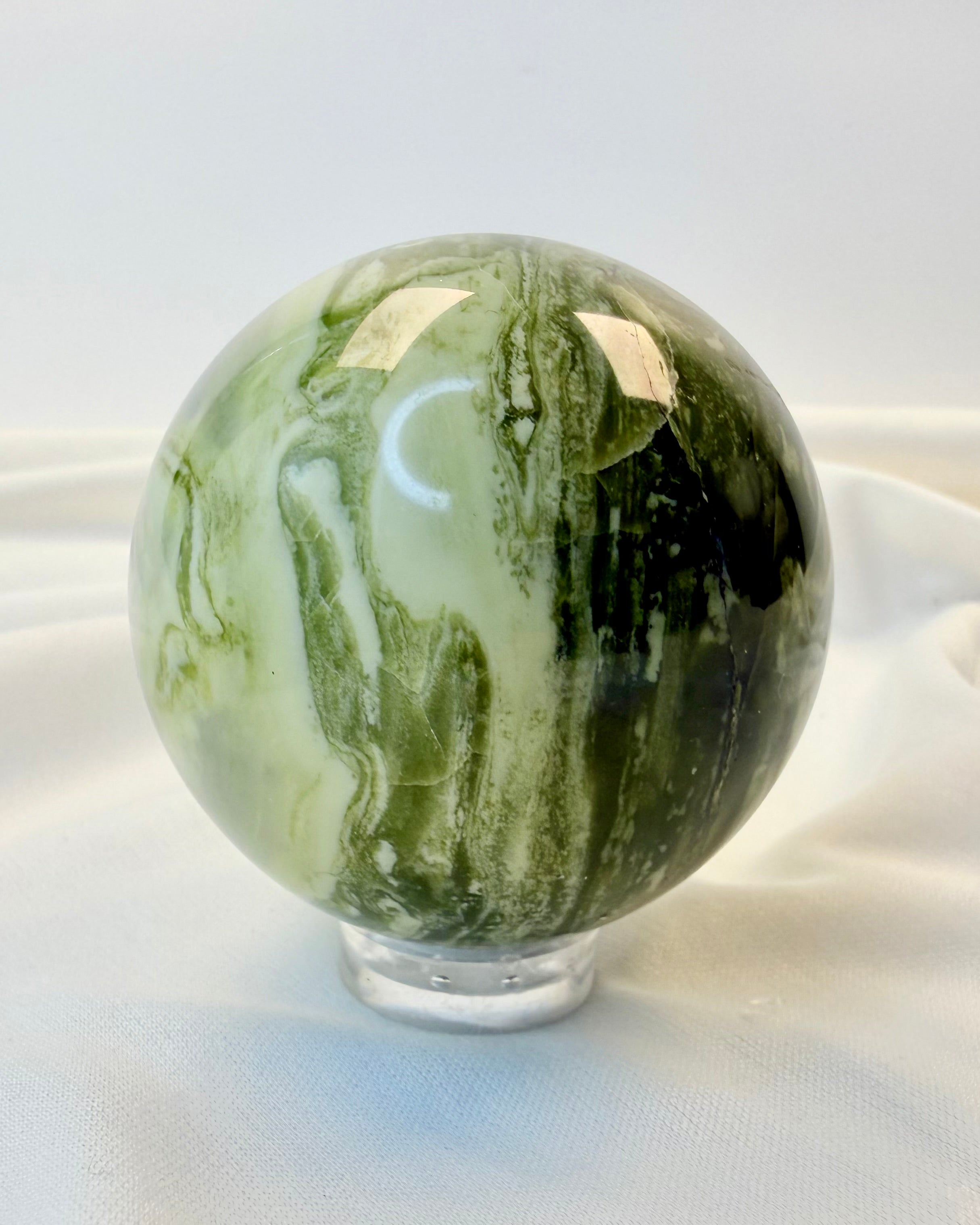 ACCEPTER DET DER IKKE KAN ÆNDRES - KRYSTALKUGLE - UNIKA