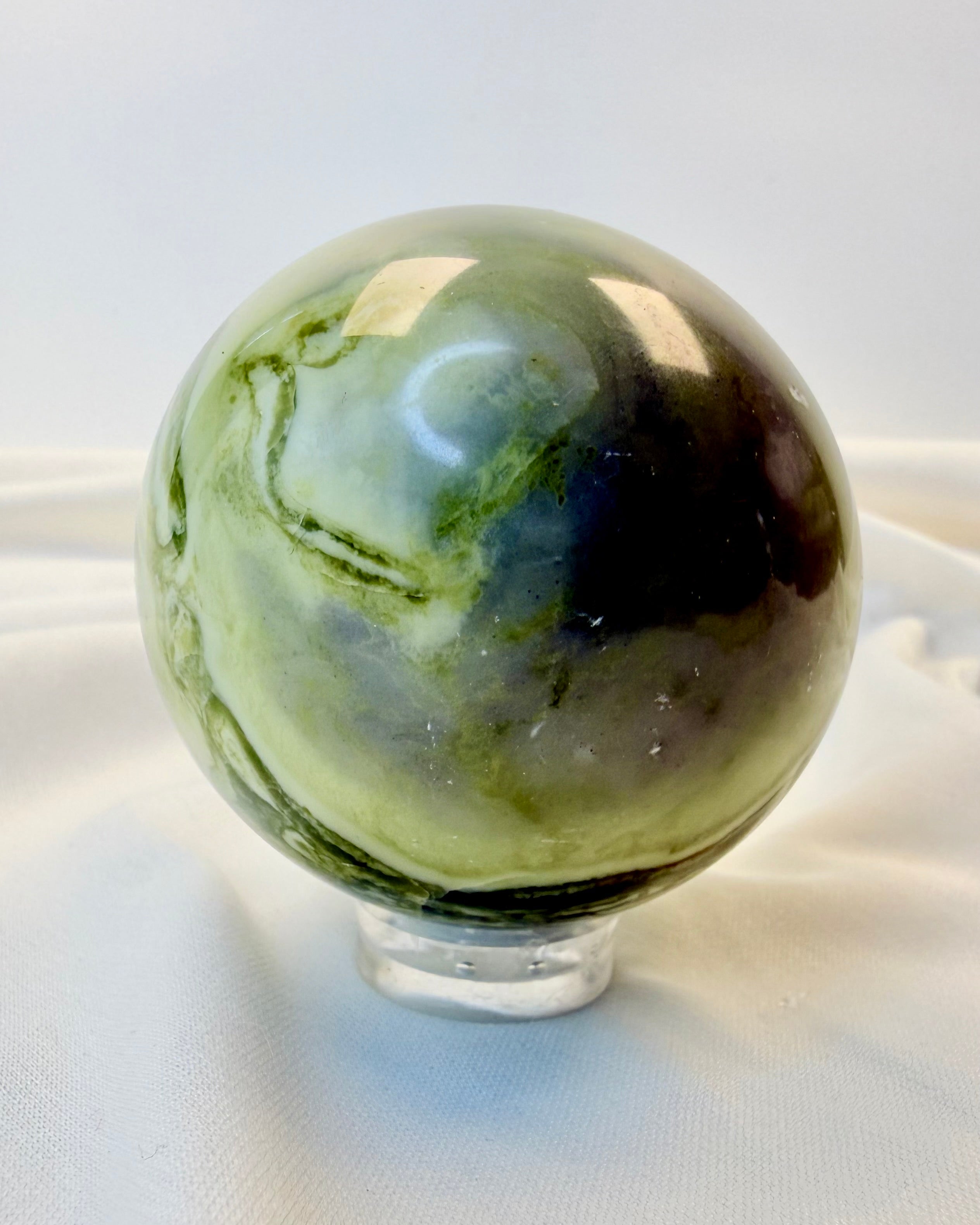 ACCEPTER DET DER IKKE KAN ÆNDRES - KRYSTALKUGLE - UNIKA