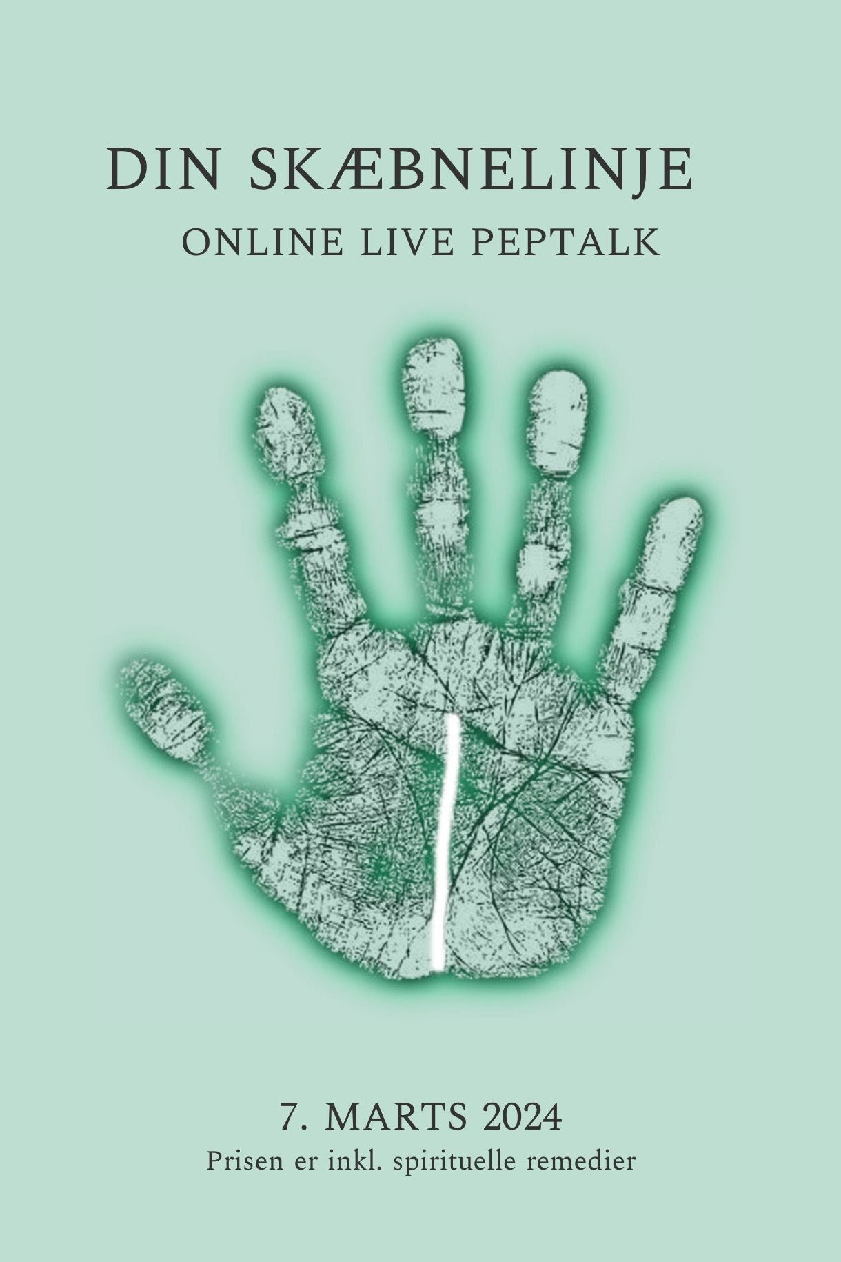 DIN SKÆBNELINJE - ONLINE LIVE PEPTALK