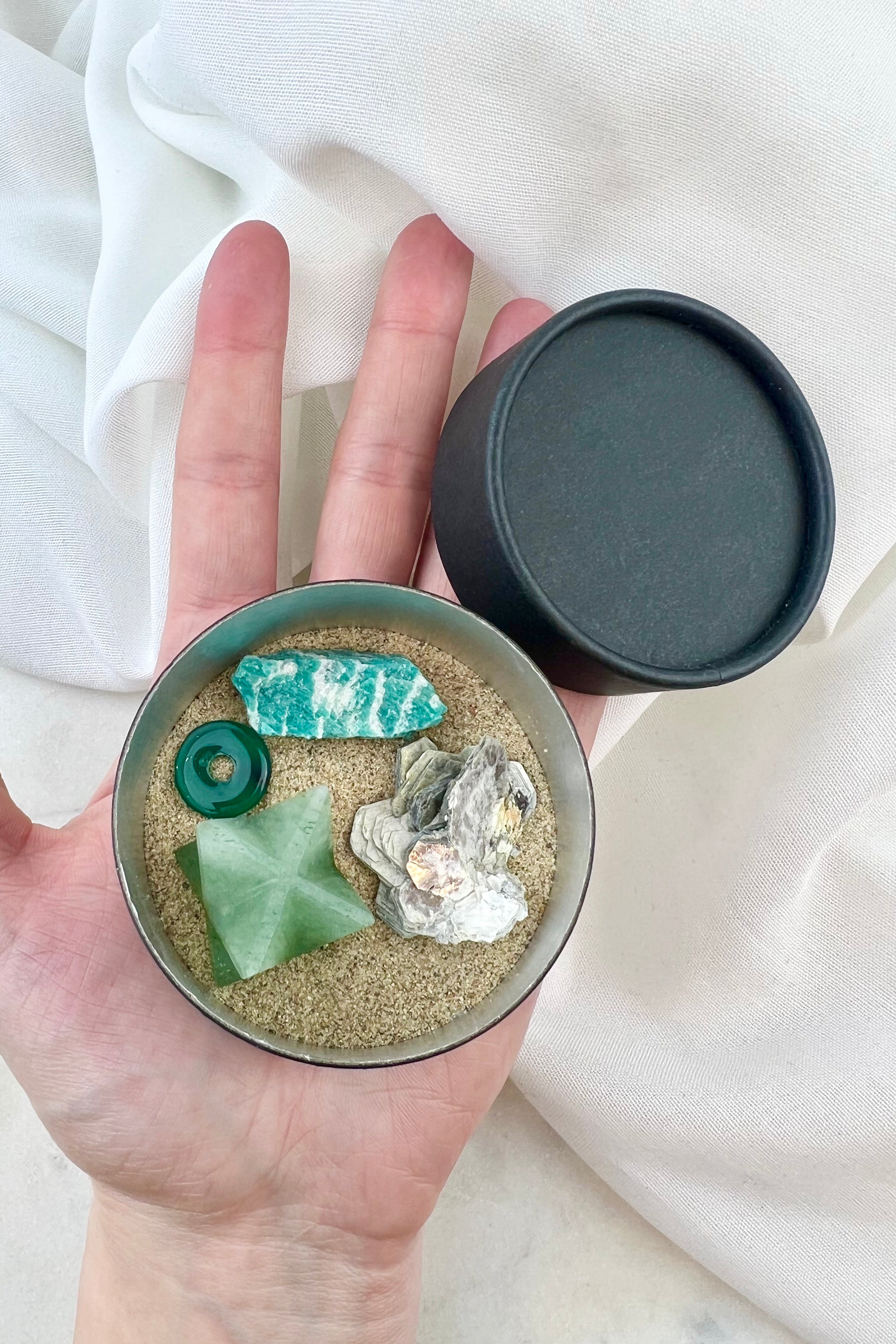 HEALING AF DIT HJERTECHAKRA - krystalsæt - UNIKA