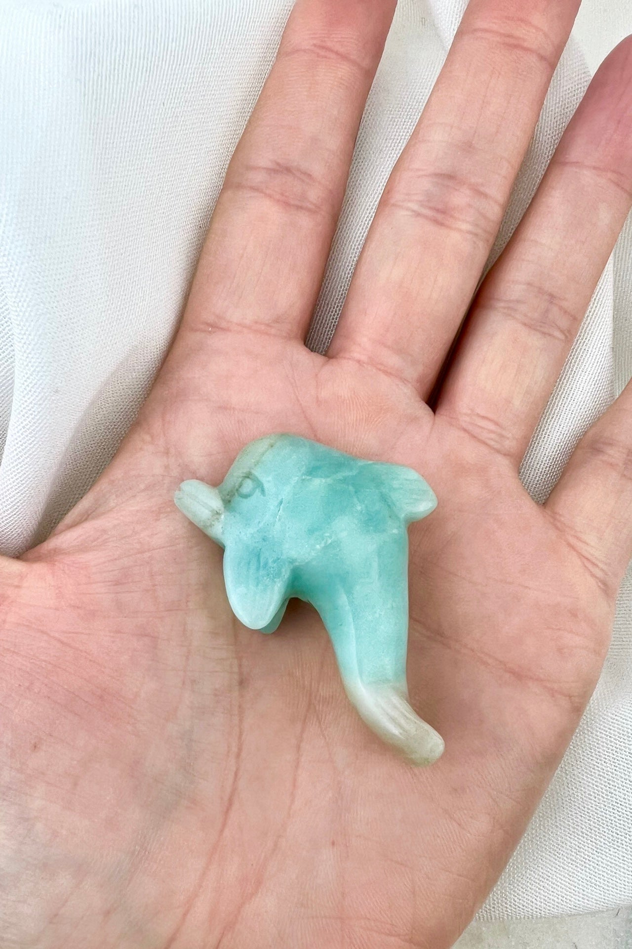 LIVSGLÆDE & LIVSMOD - Delfin - krystal