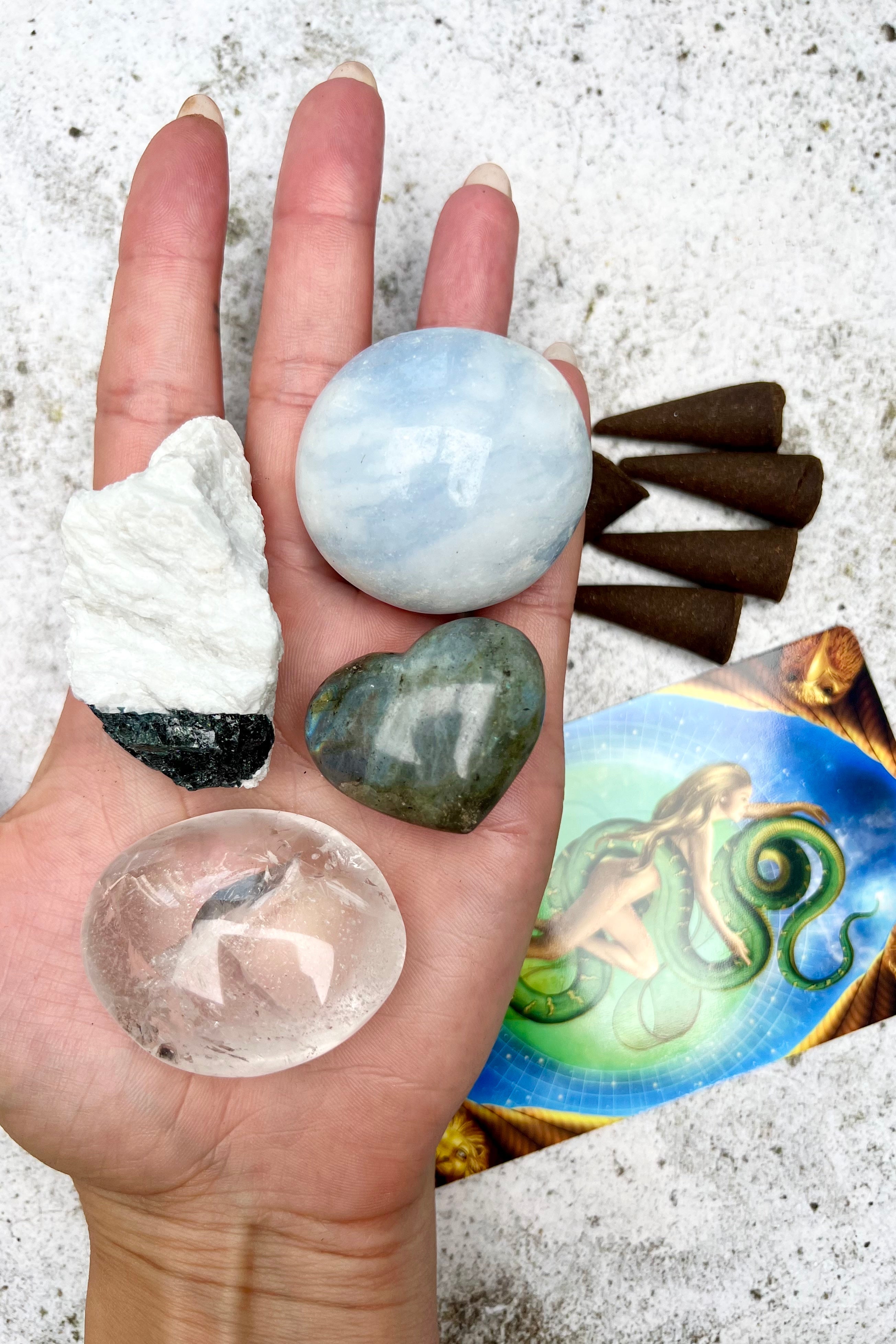 BEGYNDERSÆT - start-up krystalsæt for nybegyndere