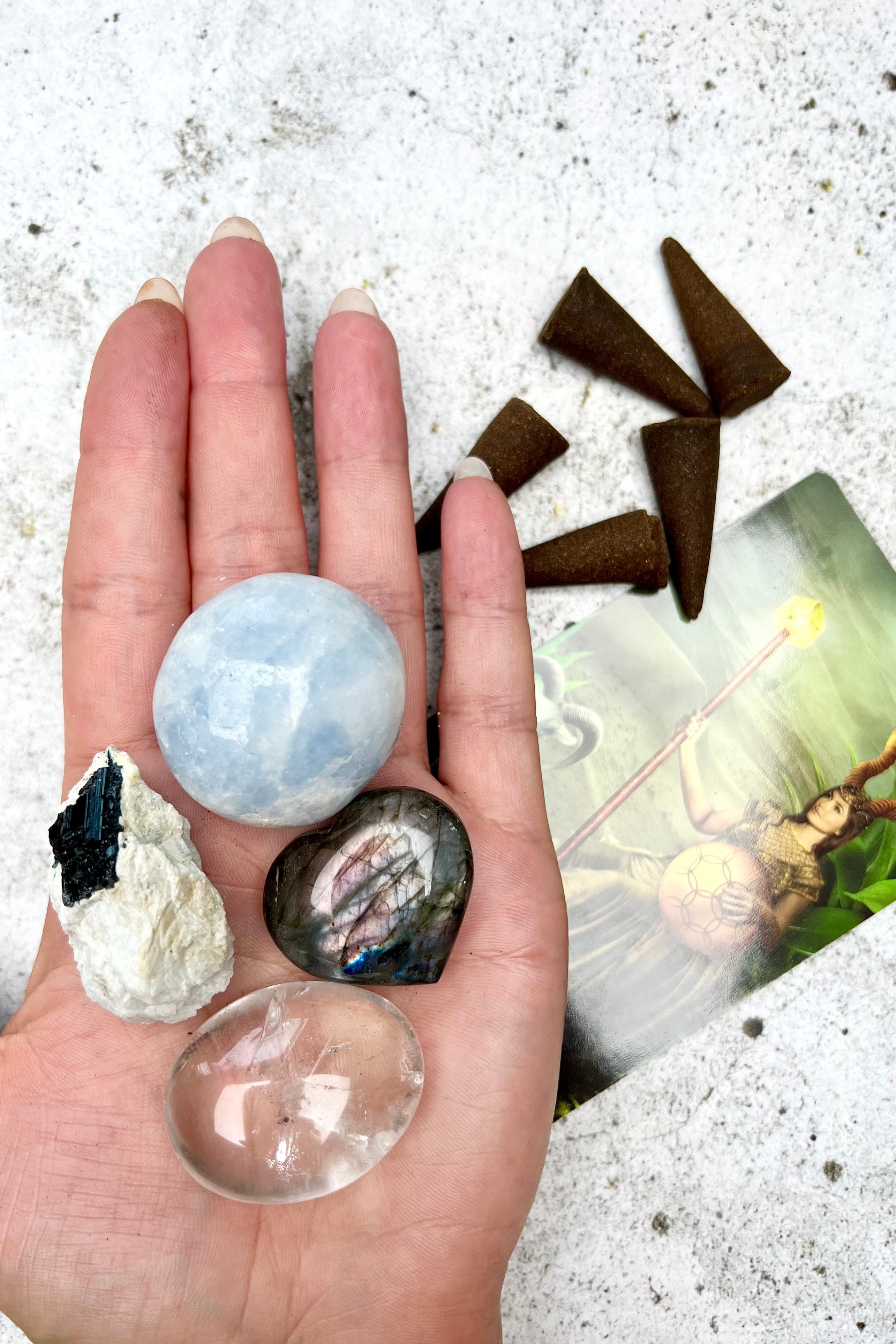 BEGYNDERSÆT - start-up krystalsæt for nybegyndere