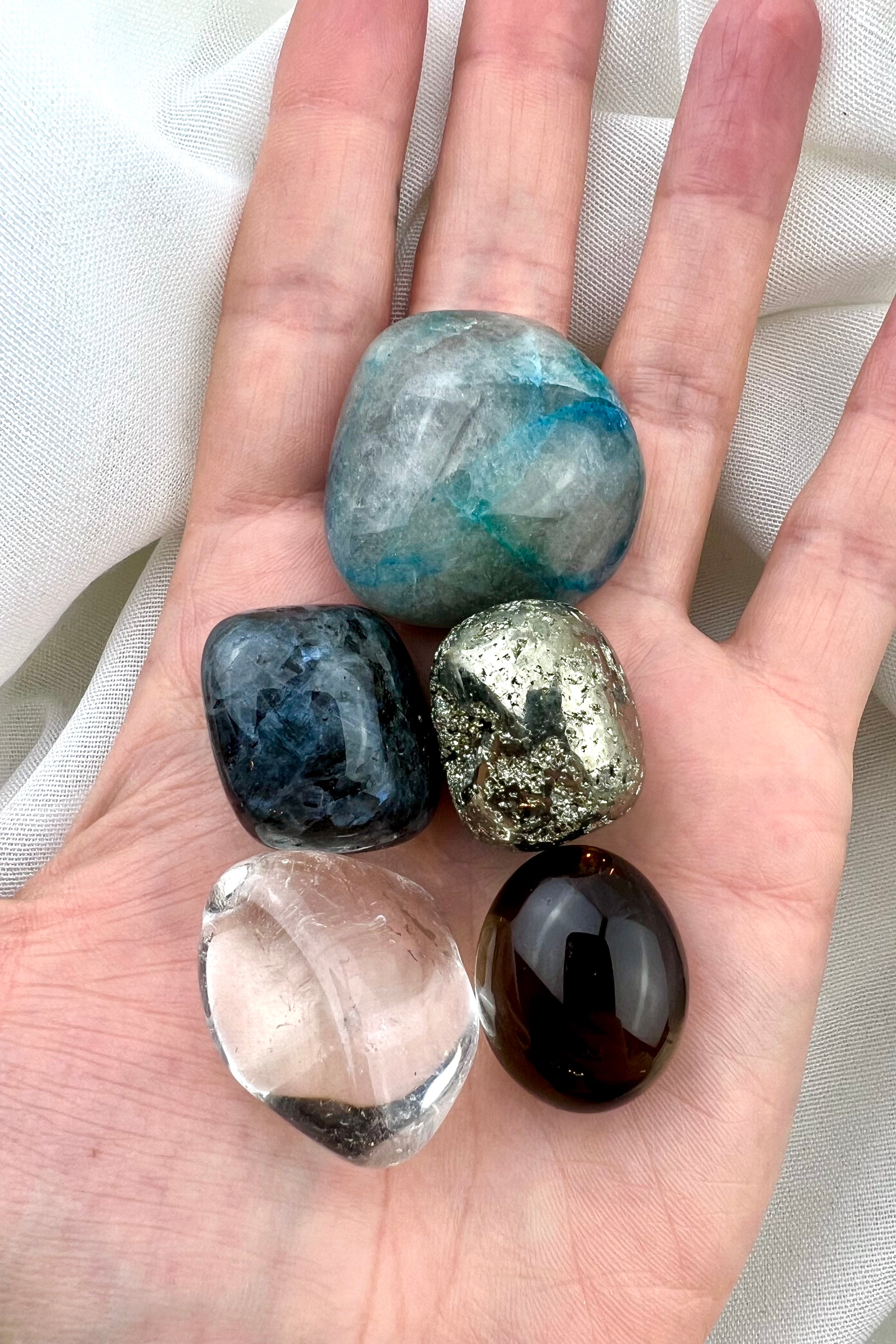 LET GO & FEEL FREE - Krystalsæt